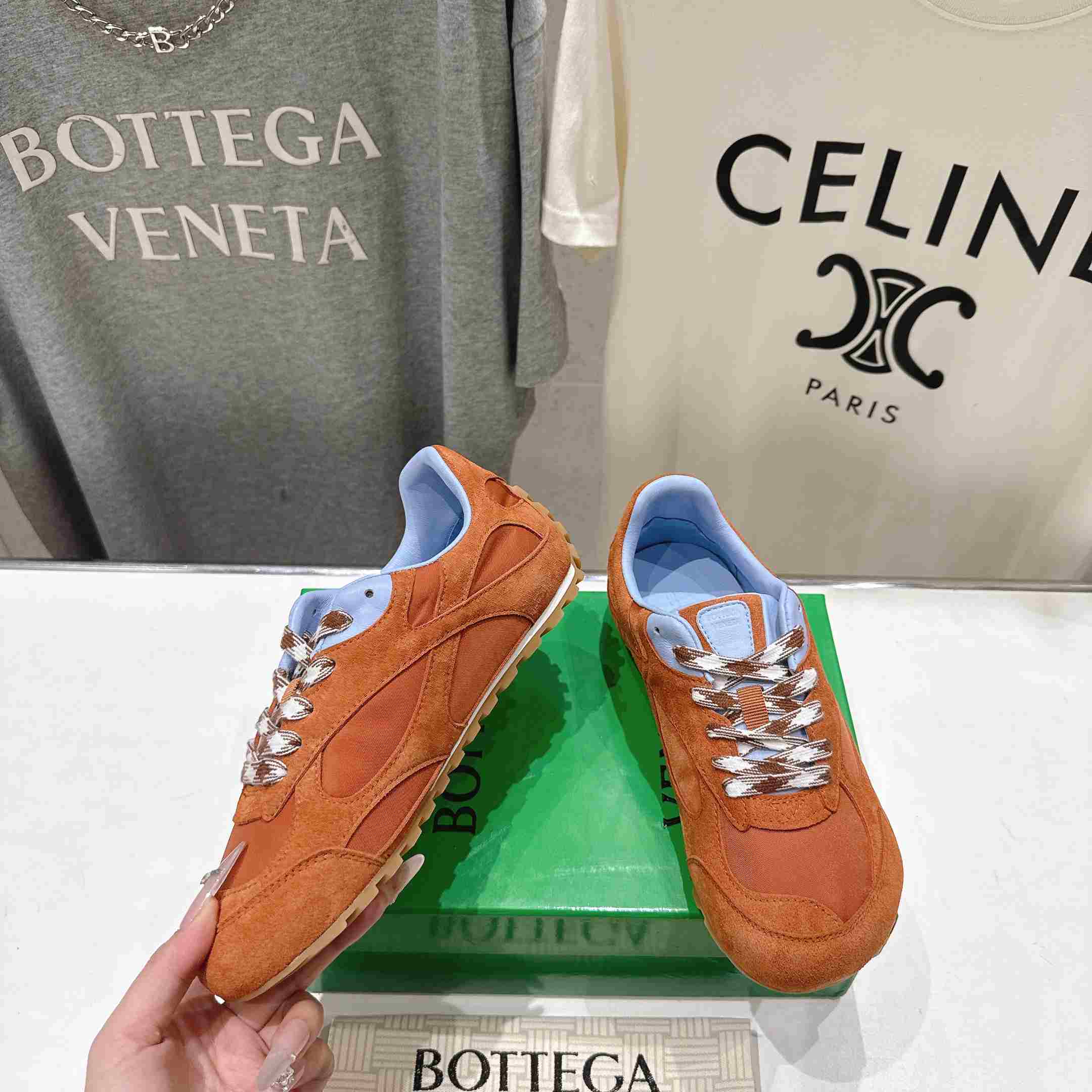 Bottega Veneta Orbit Flash Sneaker - DesignerGu