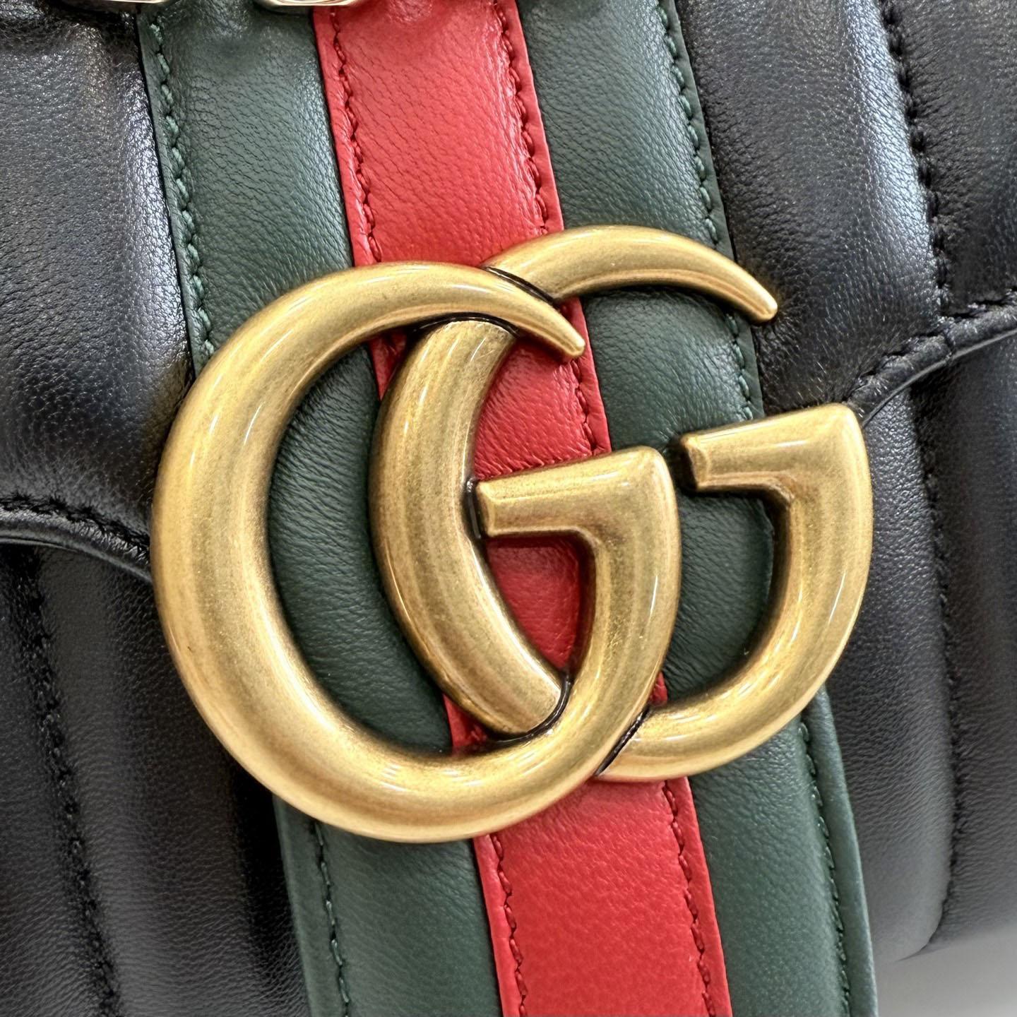 Gucci Jetset GG Marmont Medium Shoulder Bag A005XW - DesignerGu