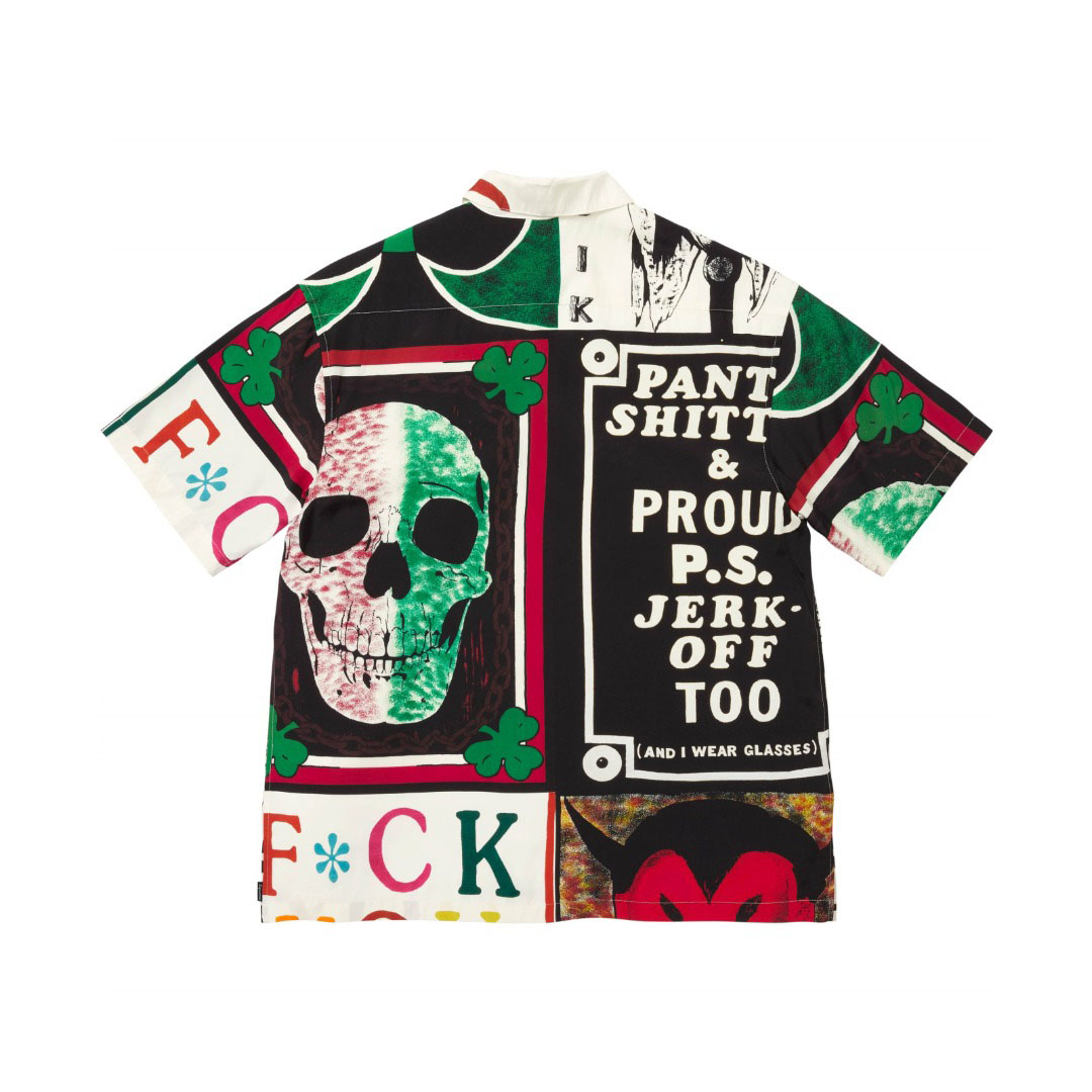 Supreme x Mike Kelley Short-Sleeve Shirt 'Multicolor' - DesignerGu