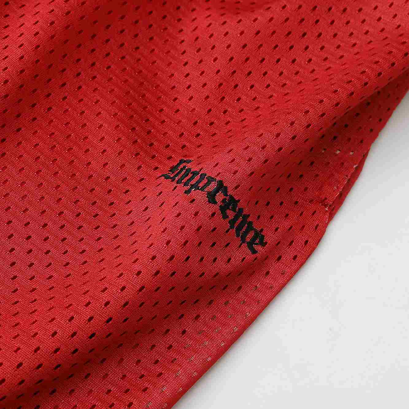 Supreme Ghostface Mesh Short 'Red' - DesignerGu
