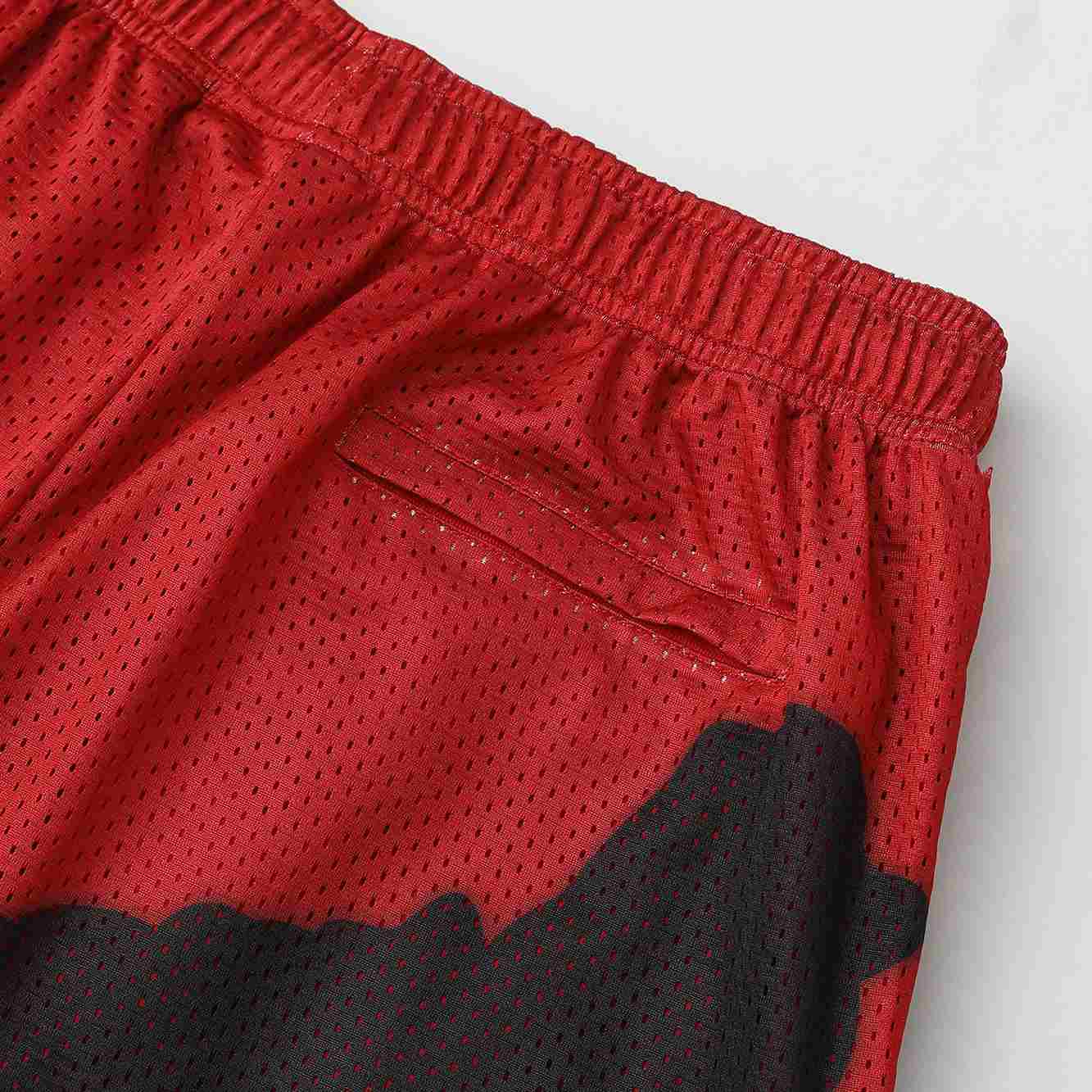 Supreme Ghostface Mesh Short 'Red' - DesignerGu