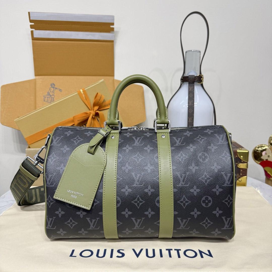 Louis Vuitton Keepall Bandoulière 35 M28639 - DesignerGu