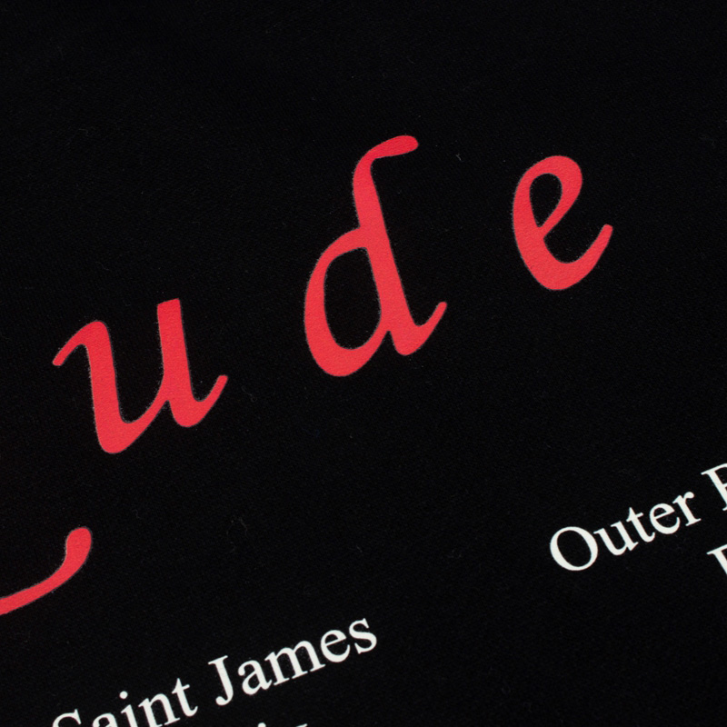 Rhude Black 'USVI Regatta Tour' Hoodie - DesignerGu