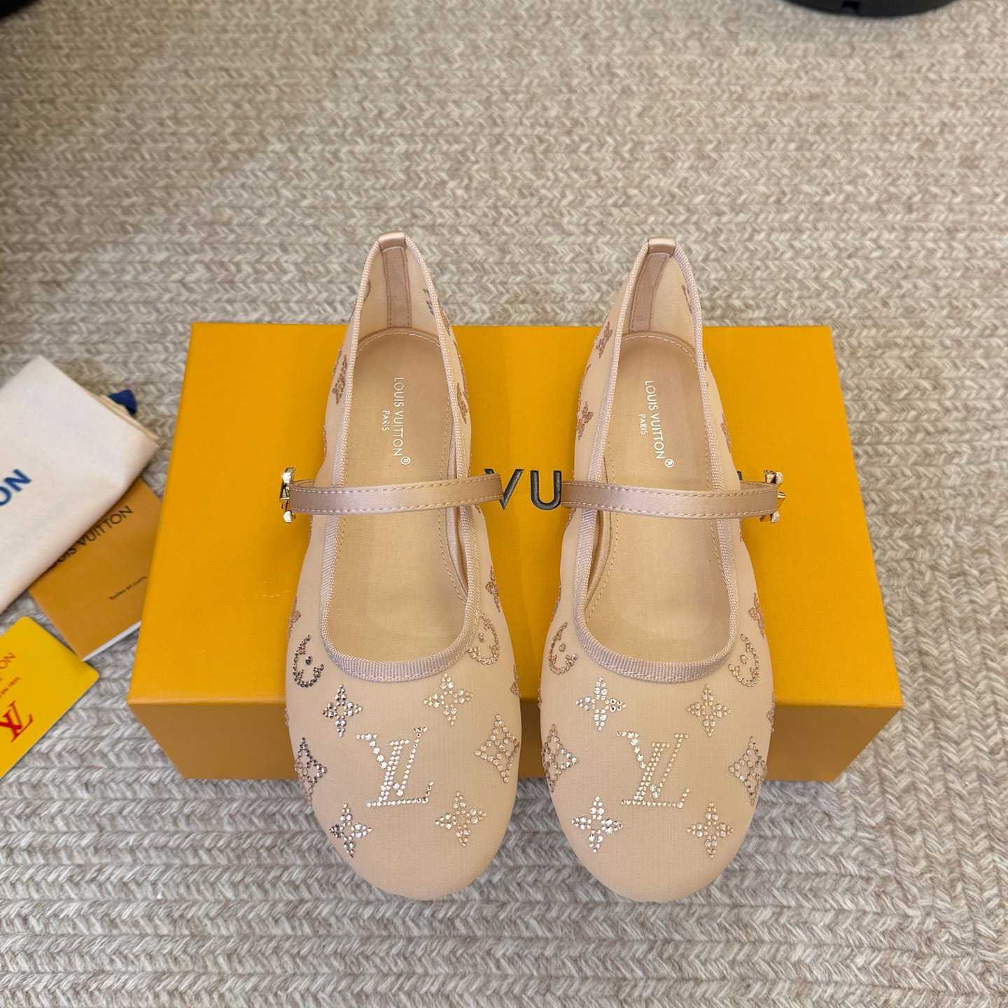 Louis Vuitton Romy Flat Ballerina - DesignerGu