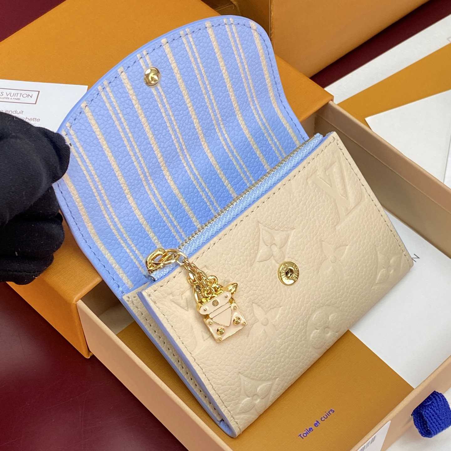 Louis Vuitton Rosalie Coin Purse M29797 - DesignerGu