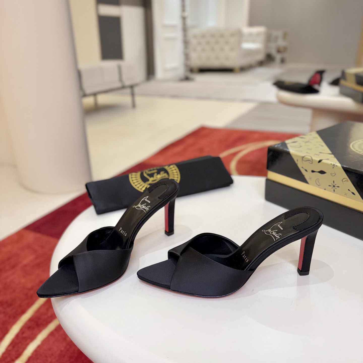 Christian Louboutin Fanny Slide 85 mm Mules - DesignerGu