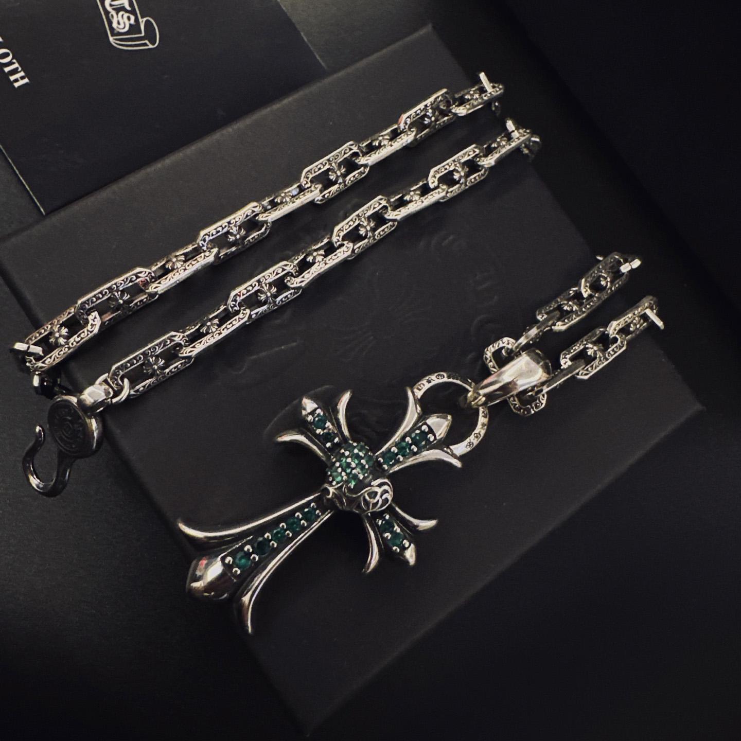 Chrome Heart Necklace   - DesignerGu