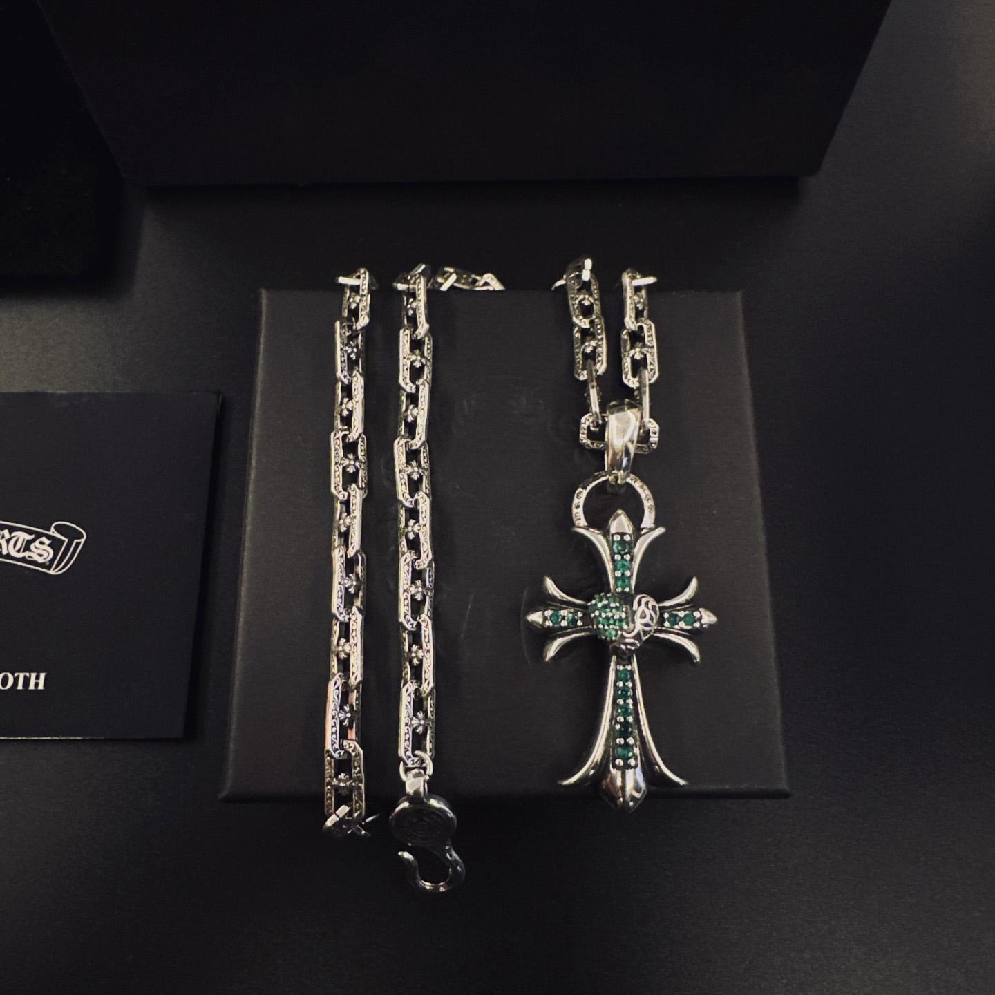 Chrome Heart Necklace   - DesignerGu