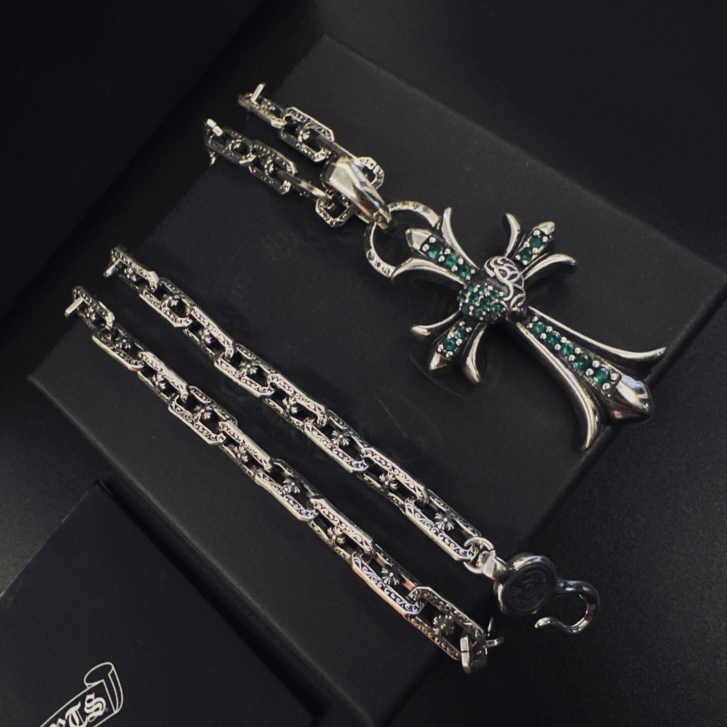 Chrome Heart Necklace   - DesignerGu