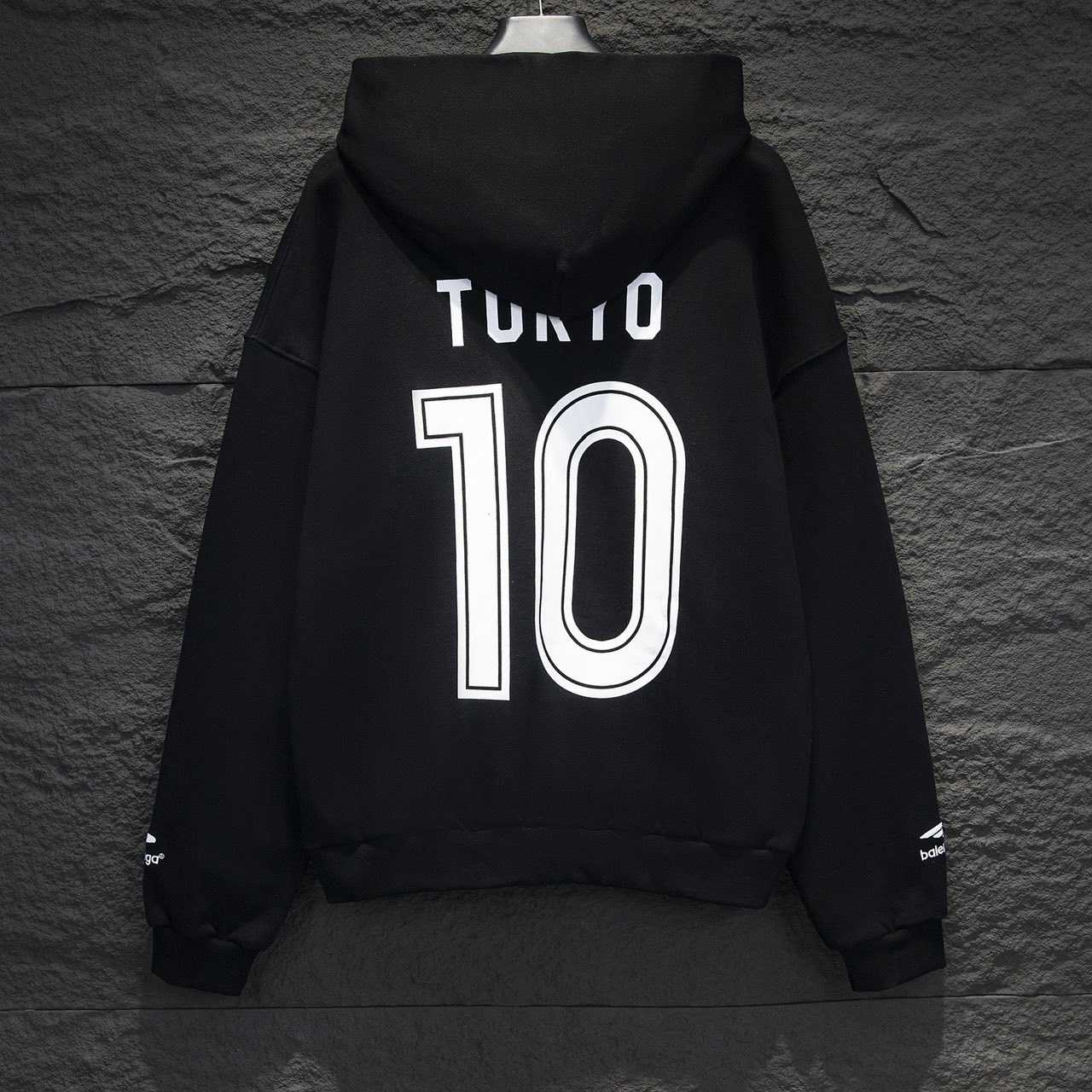 Balenciaga Soccer Paris Zip up Hoodie - DesignerGu