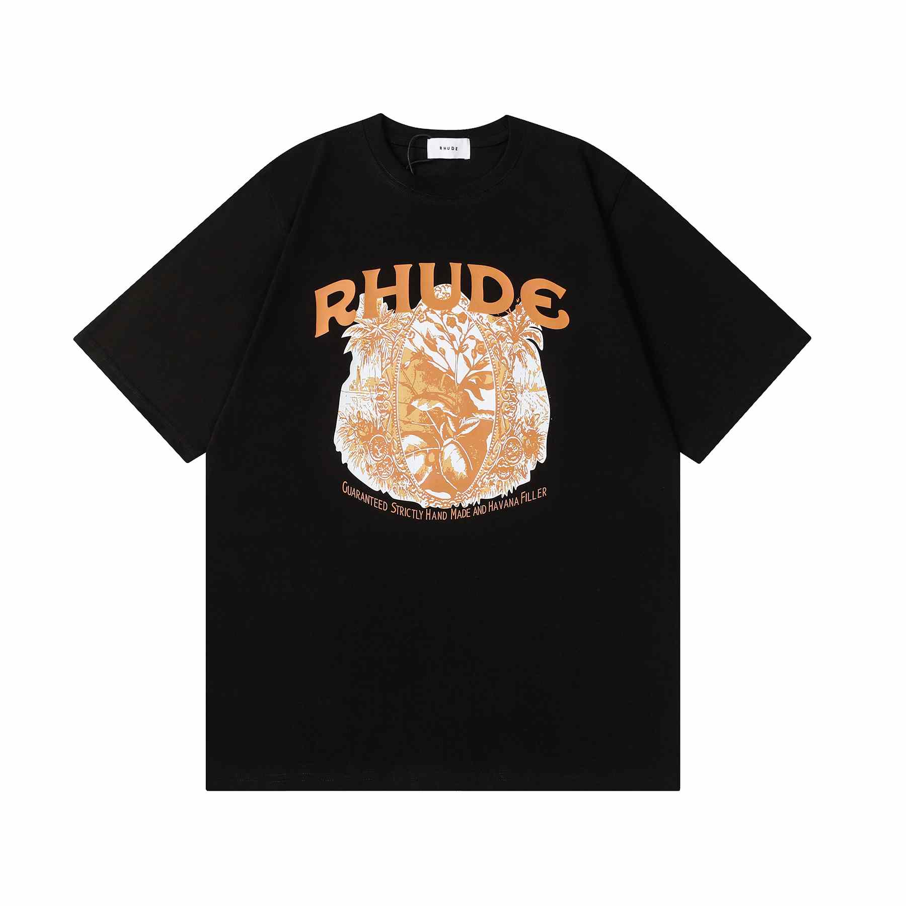 Rhude Cigaro Logo T-Shirt - DesignerGu