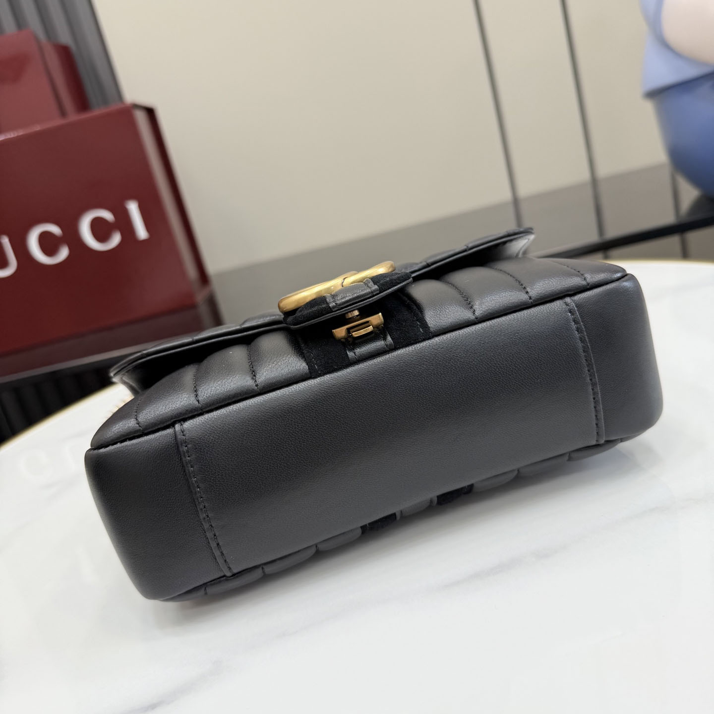 Gucci Jetset GG Marmont Small Shoulder Bag A006X1 - DesignerGu