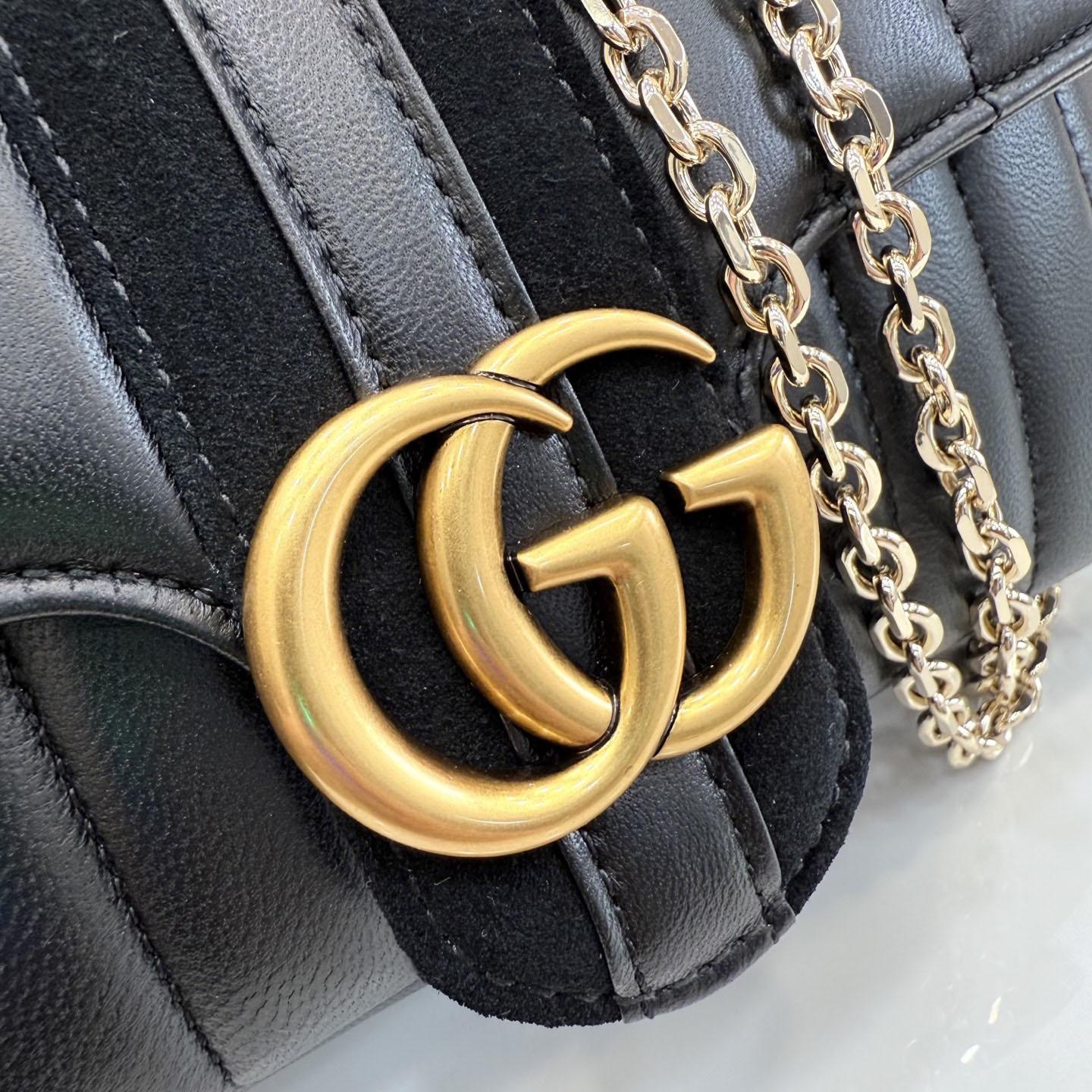 Gucci Jetset GG Marmont Small Shoulder Bag A006X1 - DesignerGu
