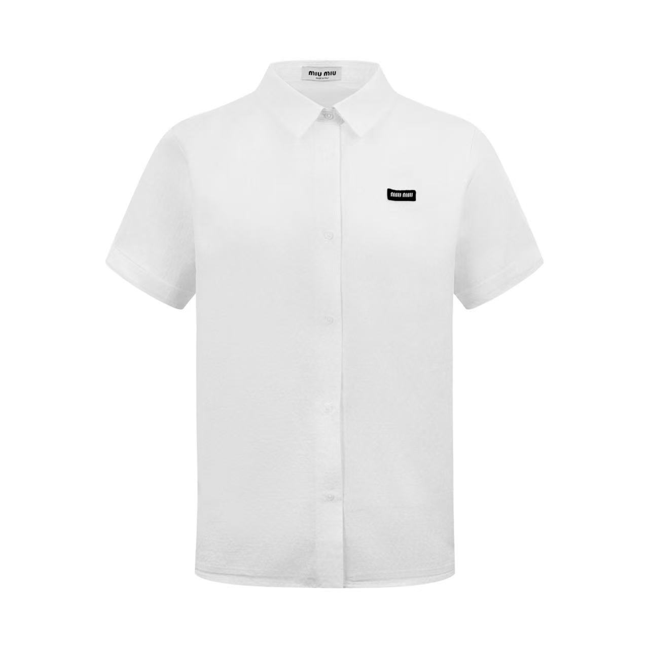 Miu Miu Cotton  Shirt - DesignerGu