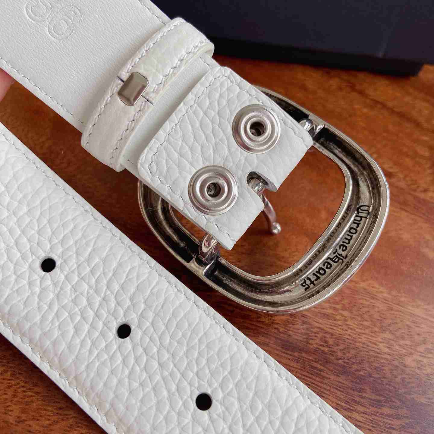 Chrome Hearts Leather Belt   - DesignerGu
