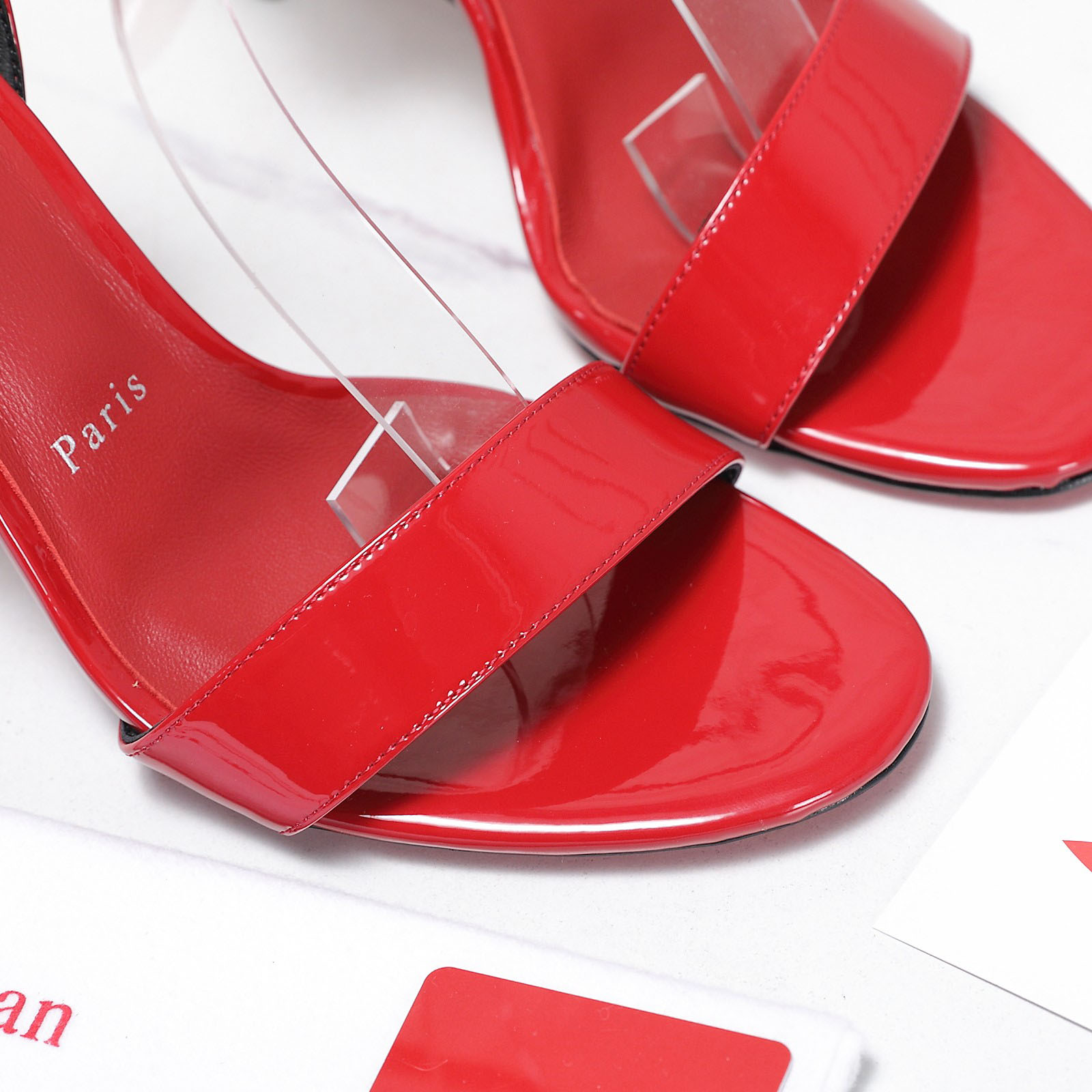 Christian Louboutin Zeezeenella Wedge Sandals - DesignerGu