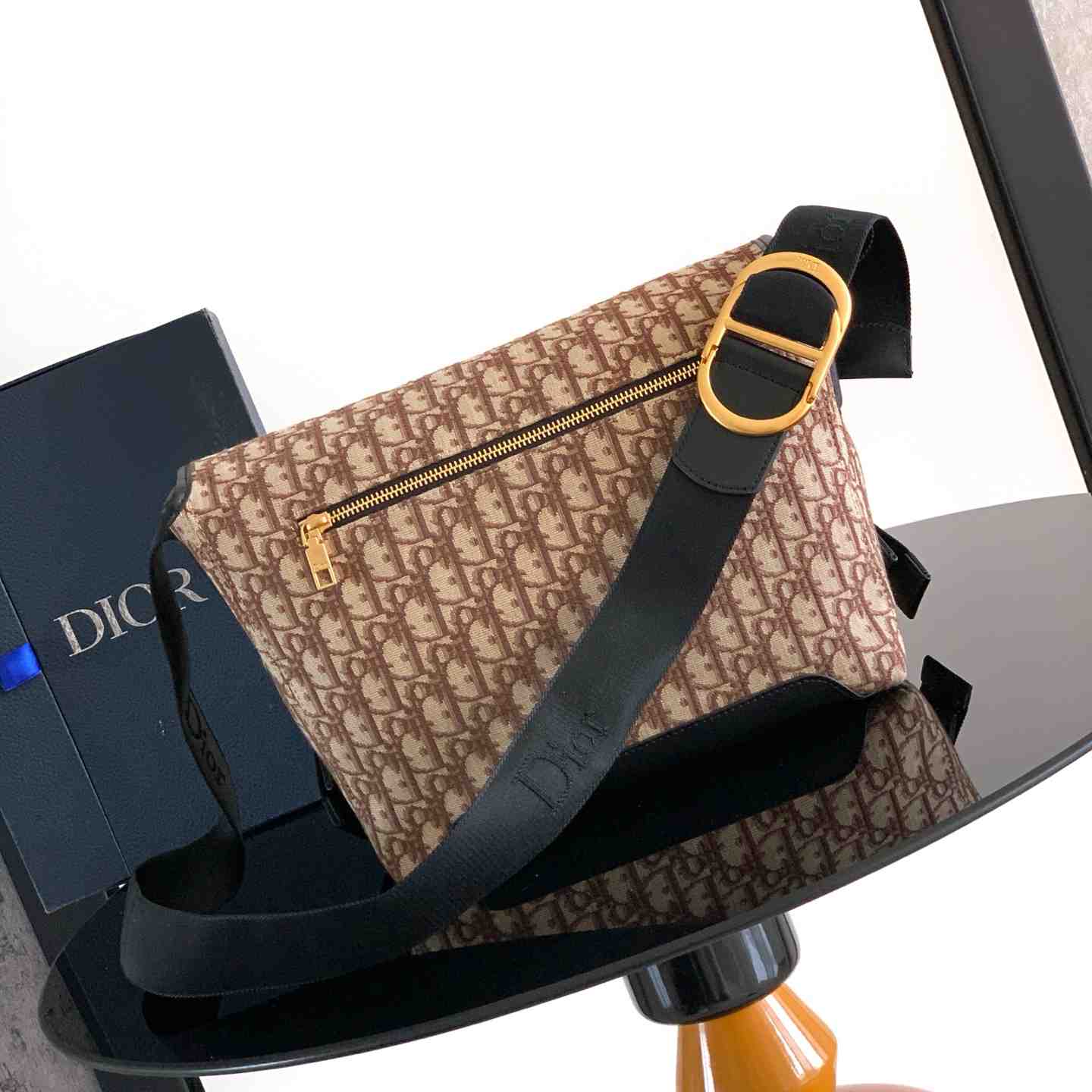 Dior Small Dior Jett Messenger Bag With Flap - DesignerGu
