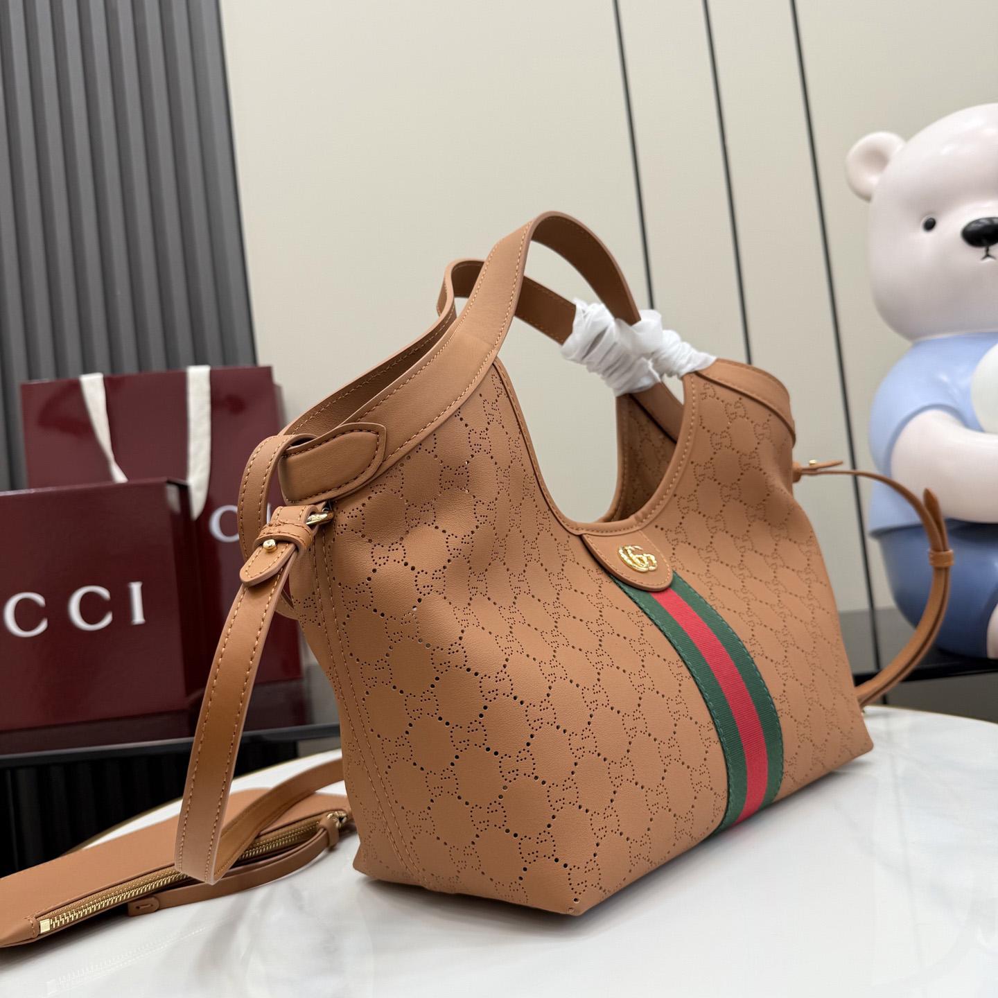 Gucci Giglio Small Tote Bag 860845 - DesignerGu
