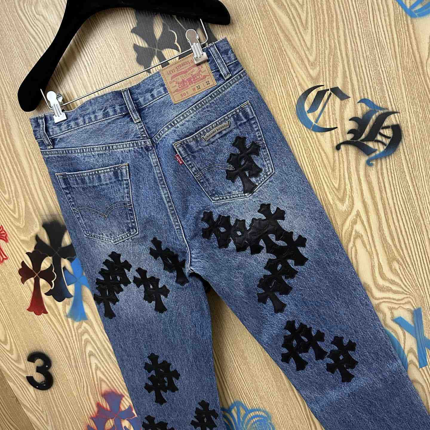 Chrome Hearts  Jeans  - DesignerGu