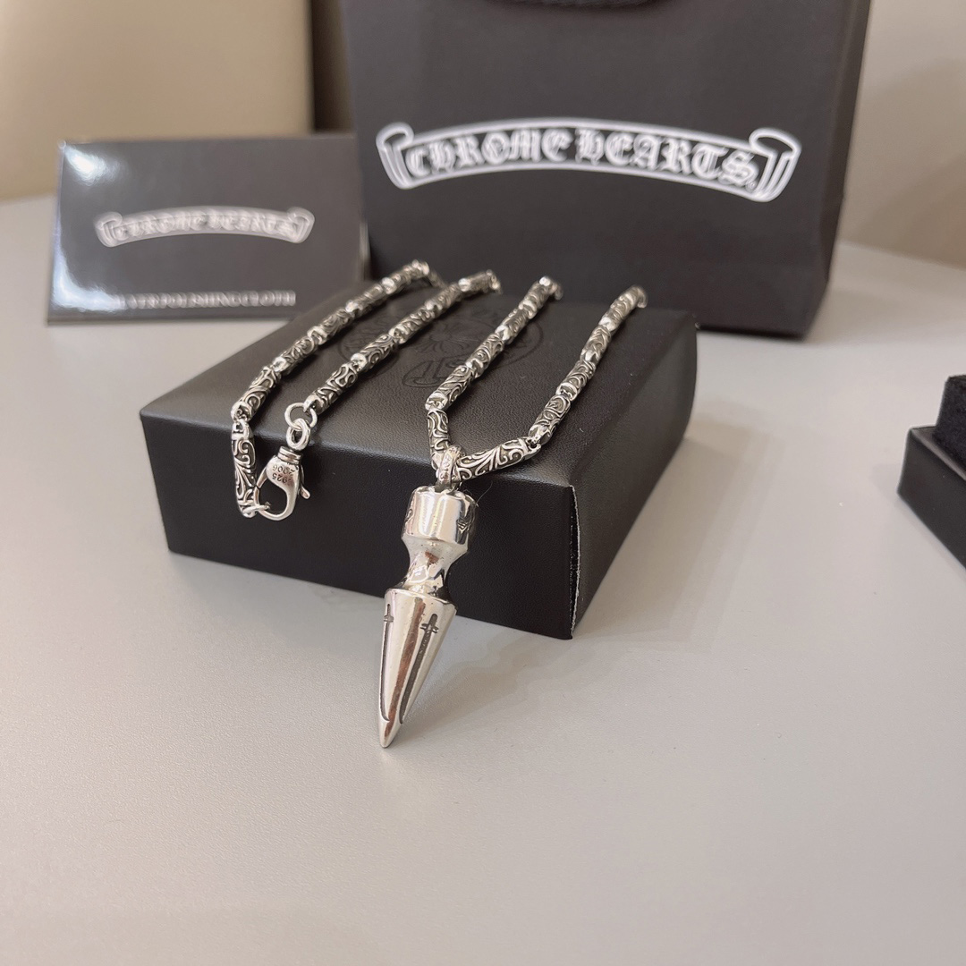 Chrome Heart Necklace   - DesignerGu