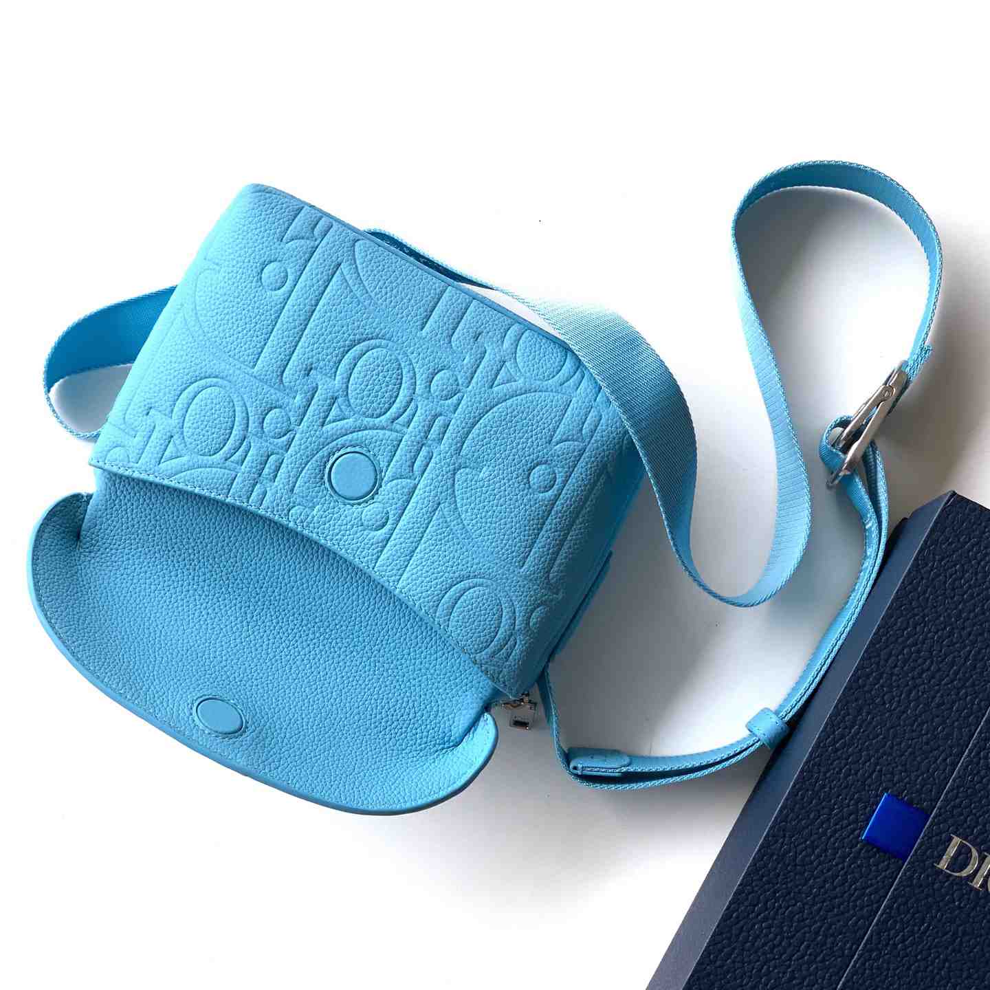 Dior Mini Dior Jett Zipped Messenger Bag - DesignerGu