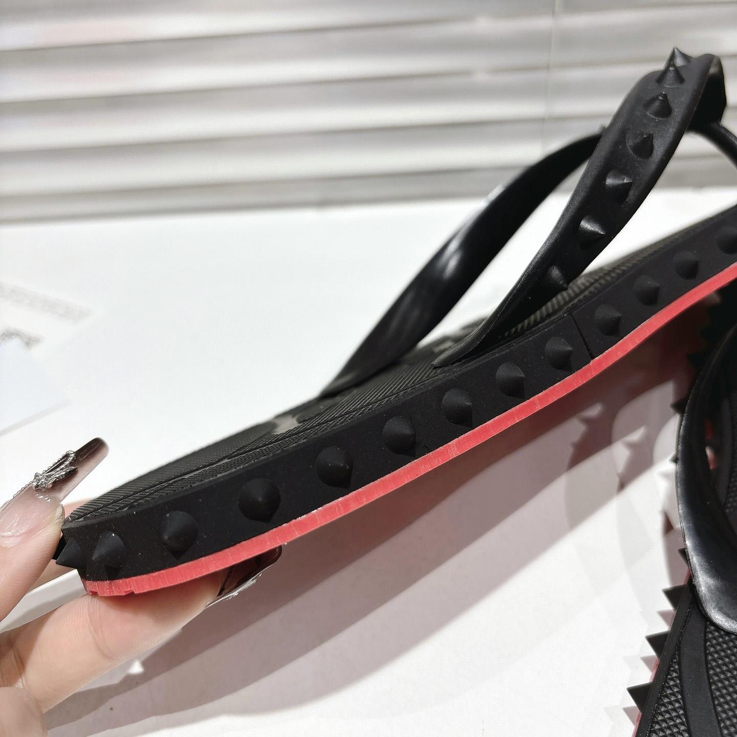 Christian Louboutin Super Loubi Flip Flops - DesignerGu