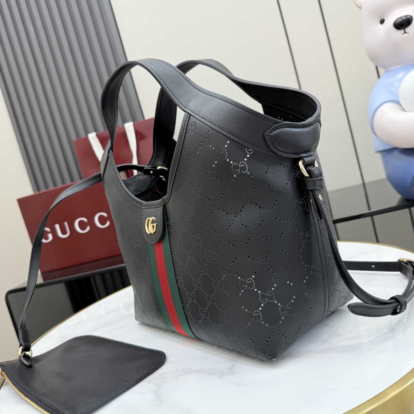 Gucci Giglio Small Tote Bag 860845 - DesignerGu