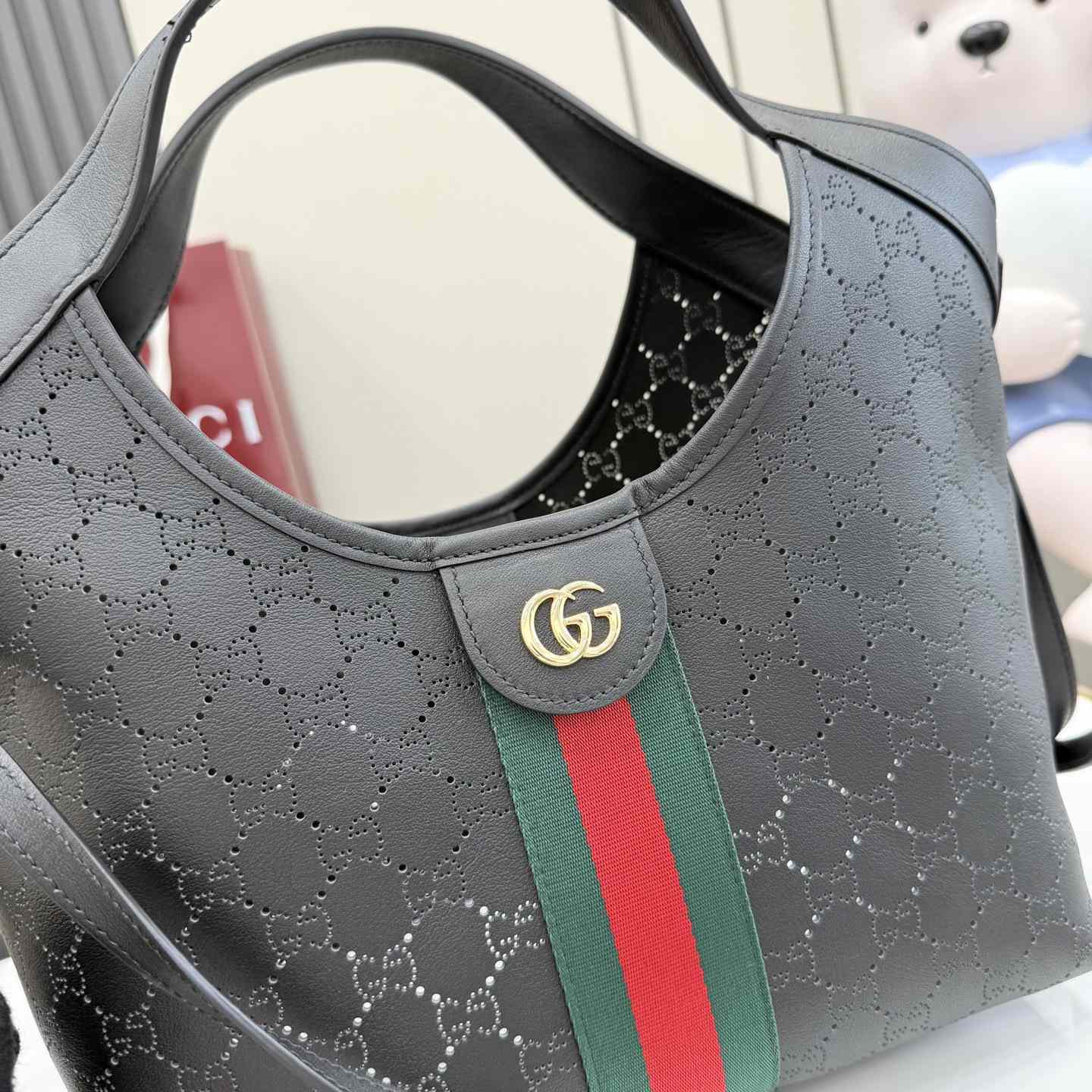 Gucci Giglio Small Tote Bag 860845 - DesignerGu