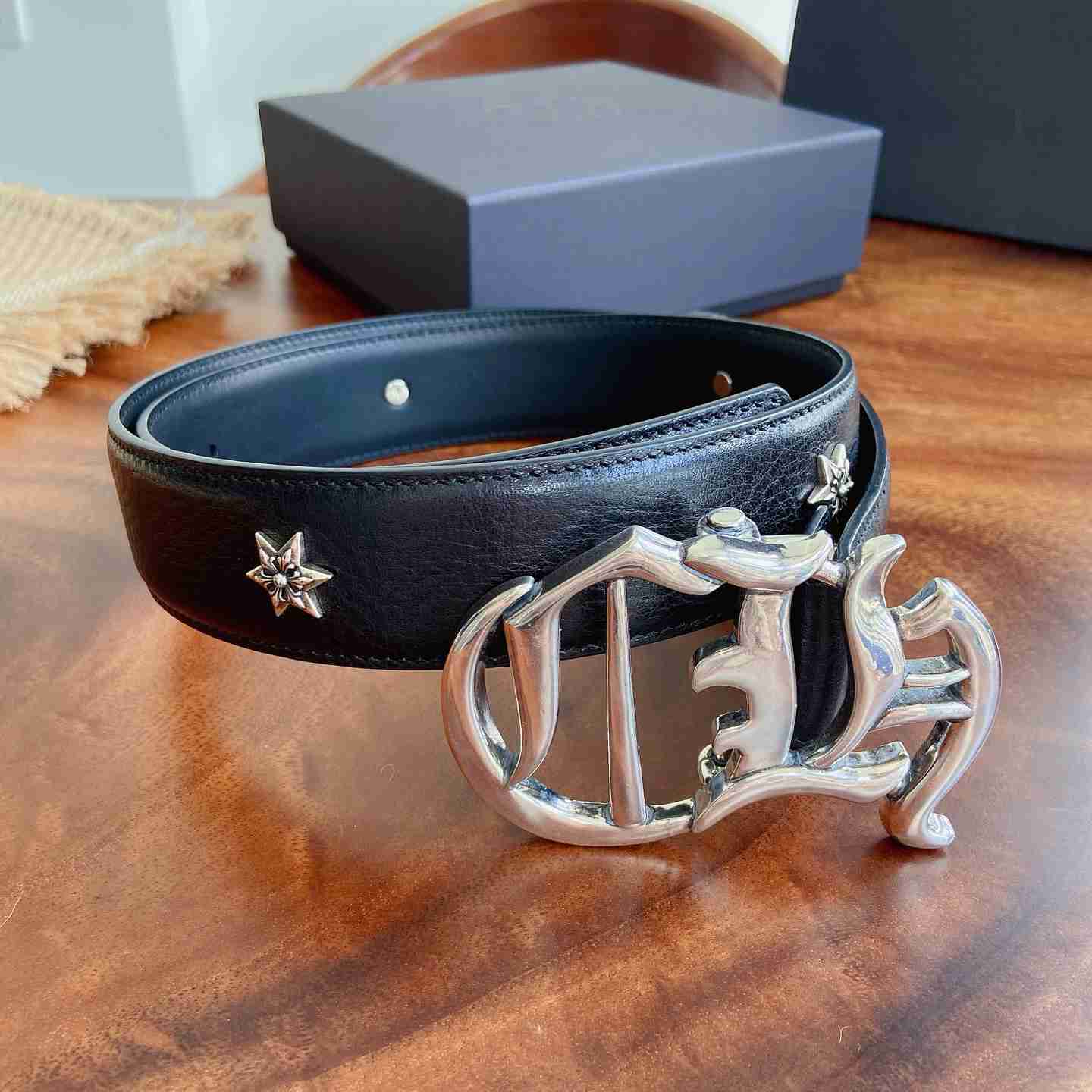 Chrome Hearts Leather Belt   - DesignerGu