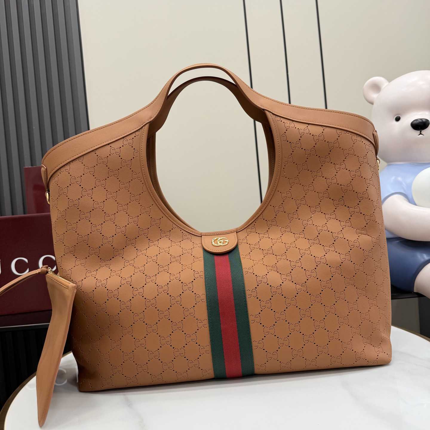  Gucci Giglio Large Tote Bag 853971 - DesignerGu