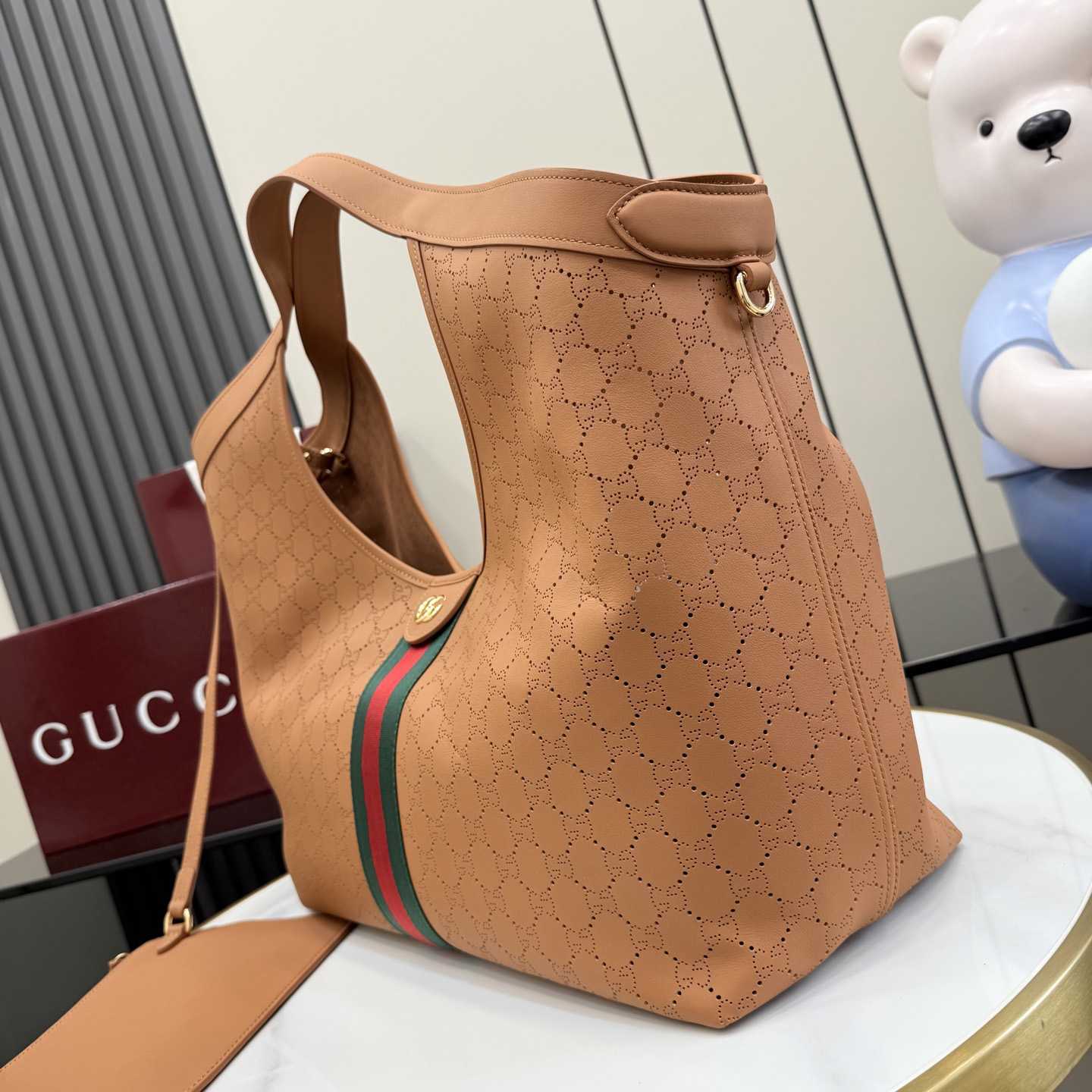  Gucci Giglio Large Tote Bag 853971 - DesignerGu