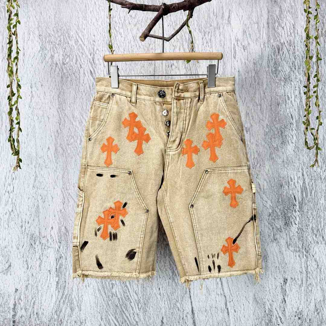Chrome Hearts Denim Shorts - DesignerGu