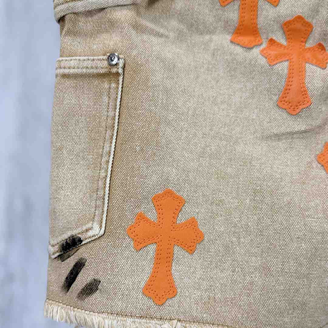 Chrome Hearts Denim Shorts - DesignerGu