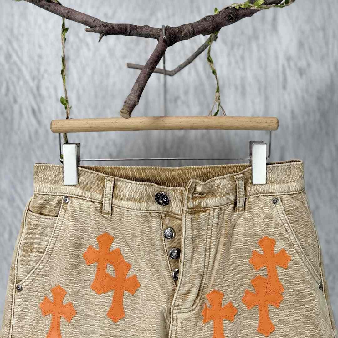 Chrome Hearts Denim Shorts - DesignerGu