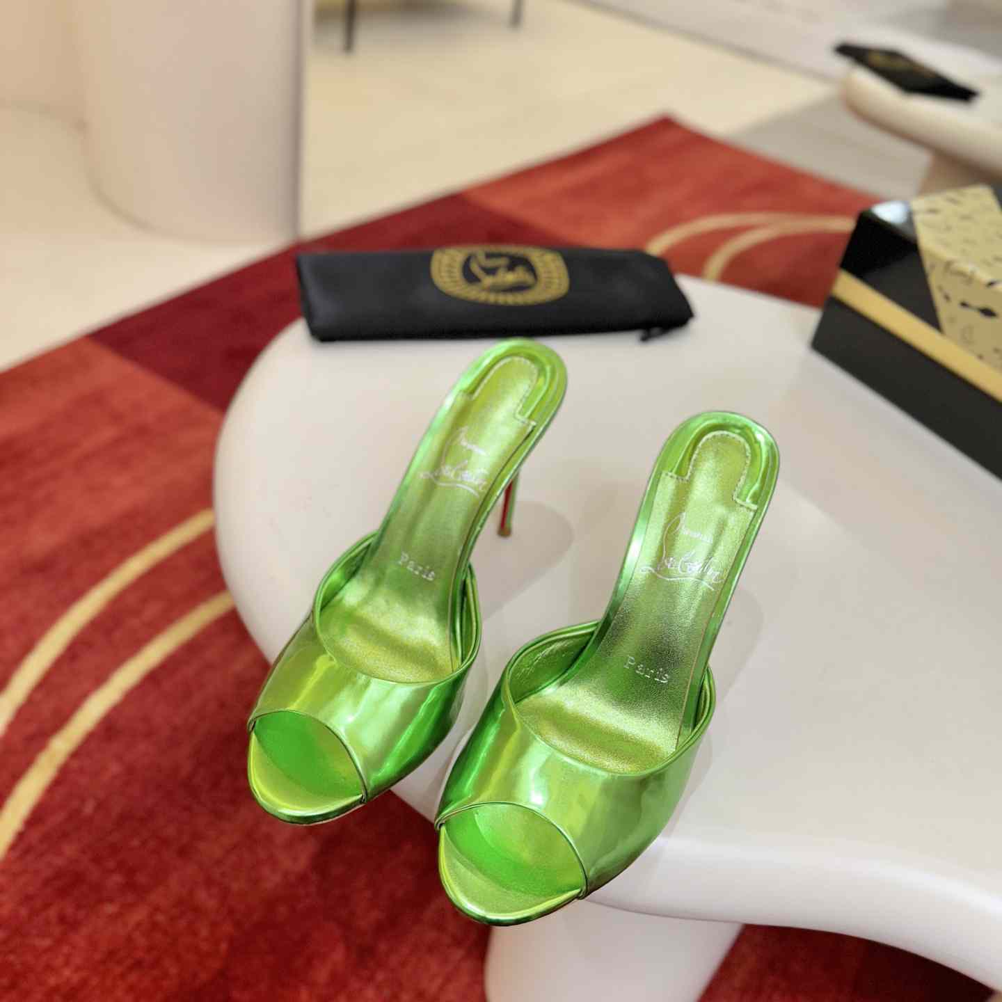 Christian Louboutin Me Dolly 100 mm Mules - DesignerGu
