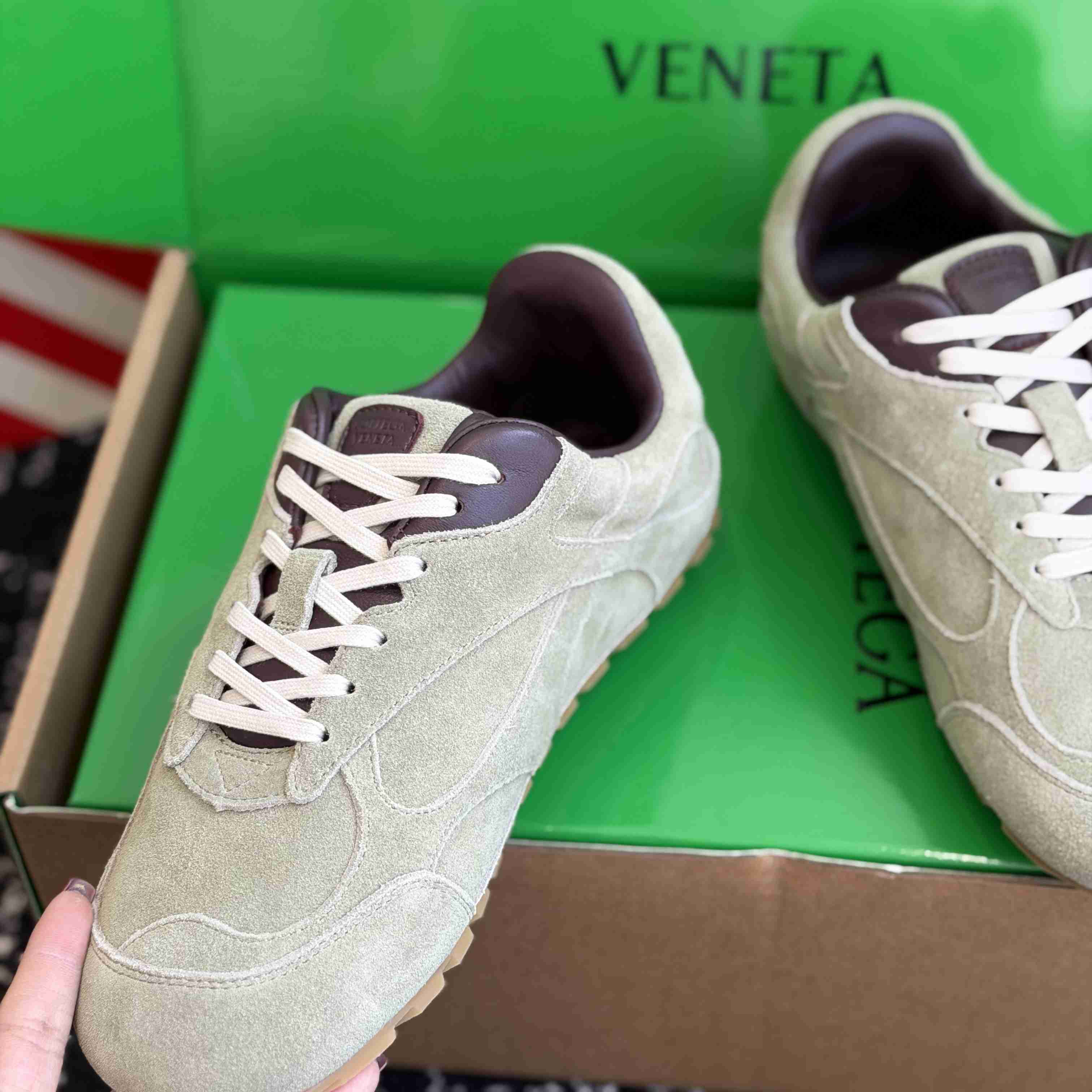 Bottega Veneta Orbit Flash Sneaker - DesignerGu