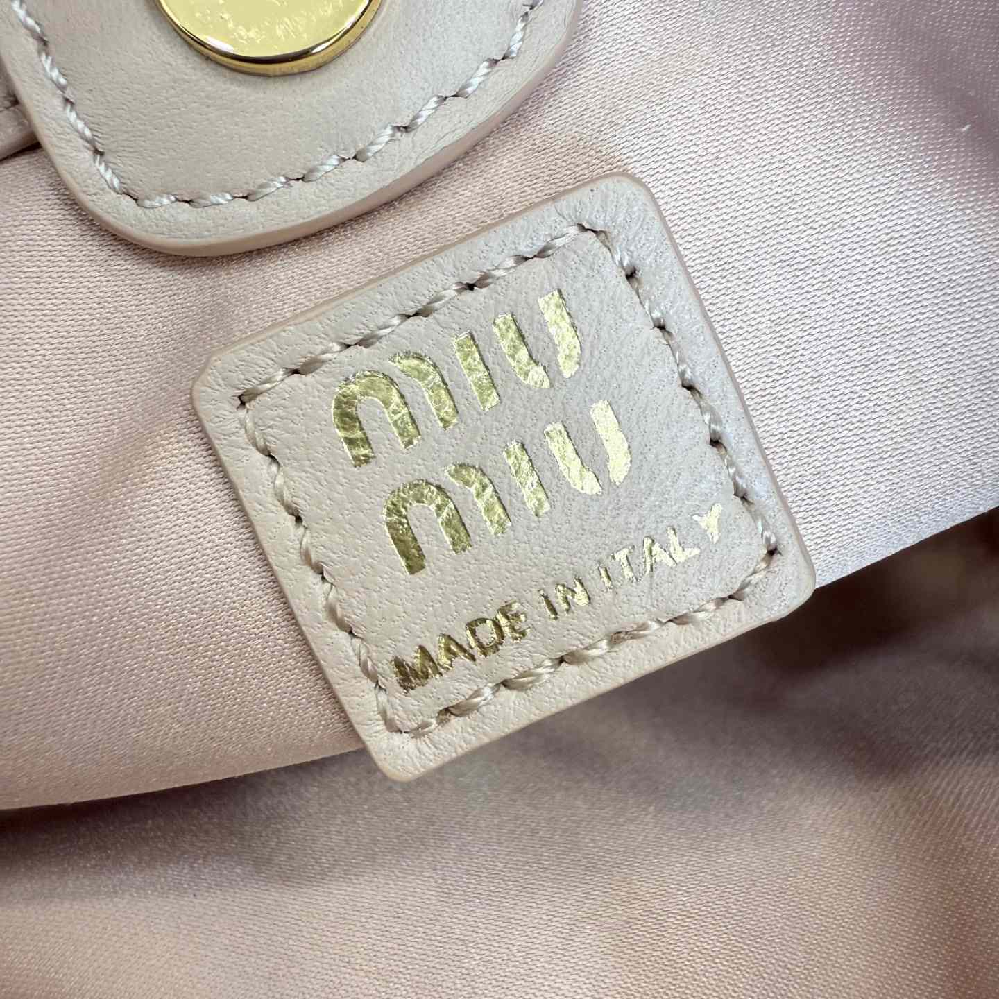 Miu Miu Nappa Leather Pouch 5NE030 - DesignerGu