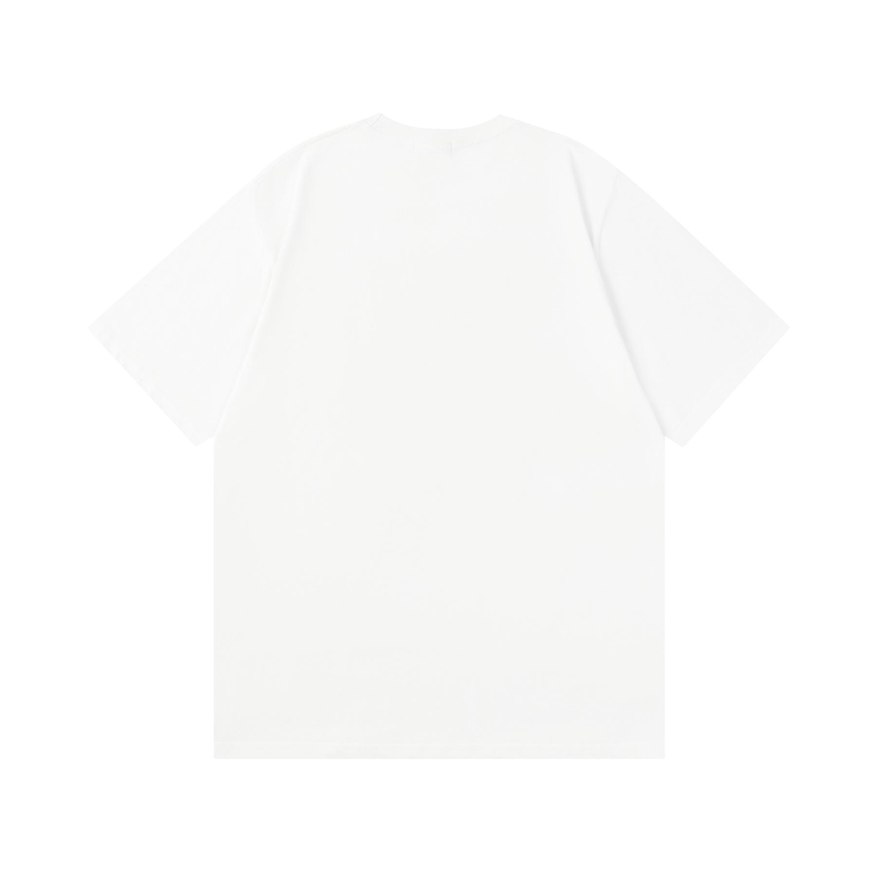 Rhude Printed Cotton Jersey T-Shirt - DesignerGu