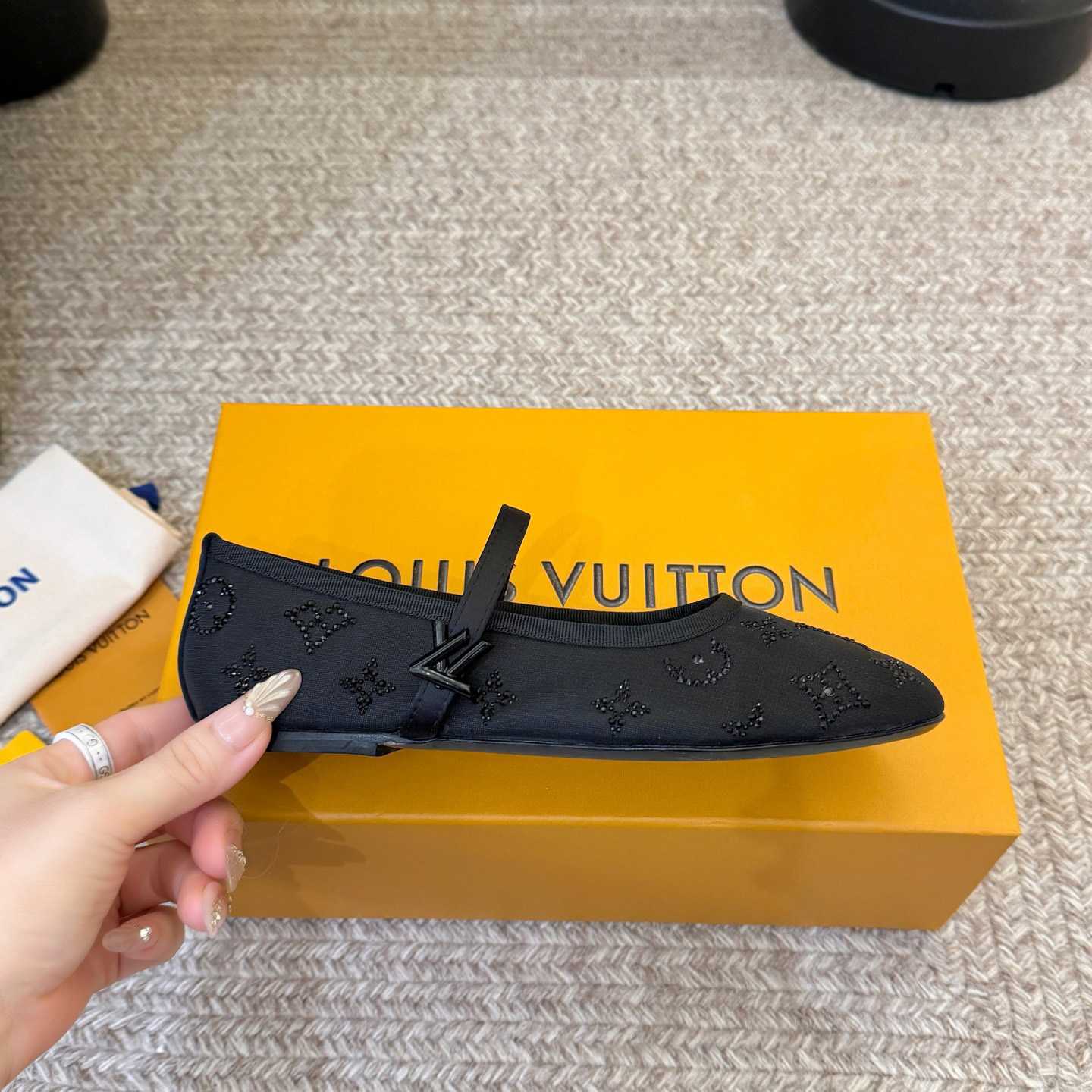 Louis Vuitton Romy Flat Ballerina - DesignerGu