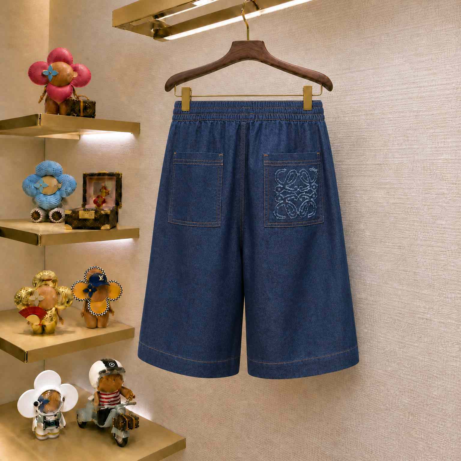 Loewe Shorts In Cotton - DesignerGu