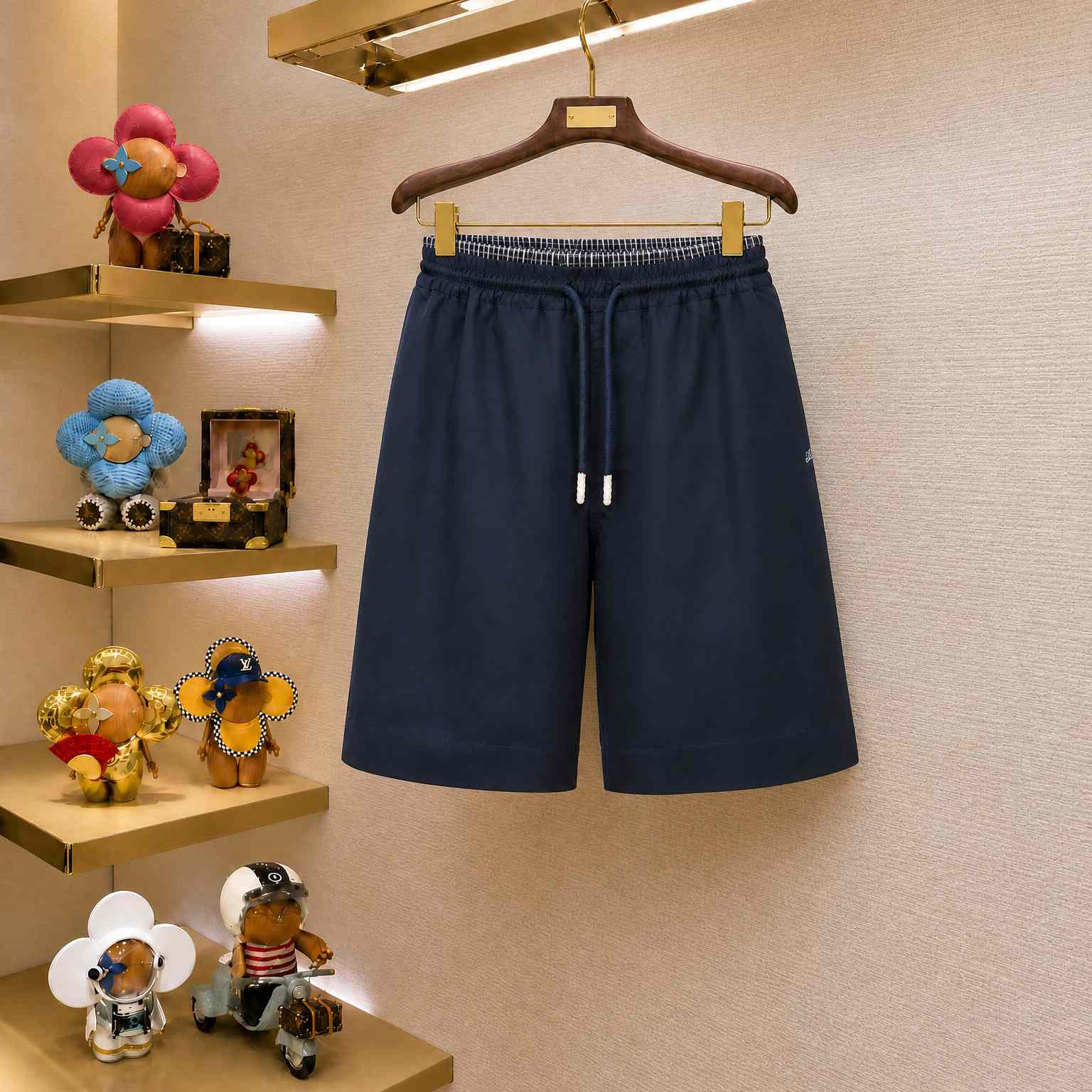 Loewe Drawstring Shorts In Cotton - DesignerGu