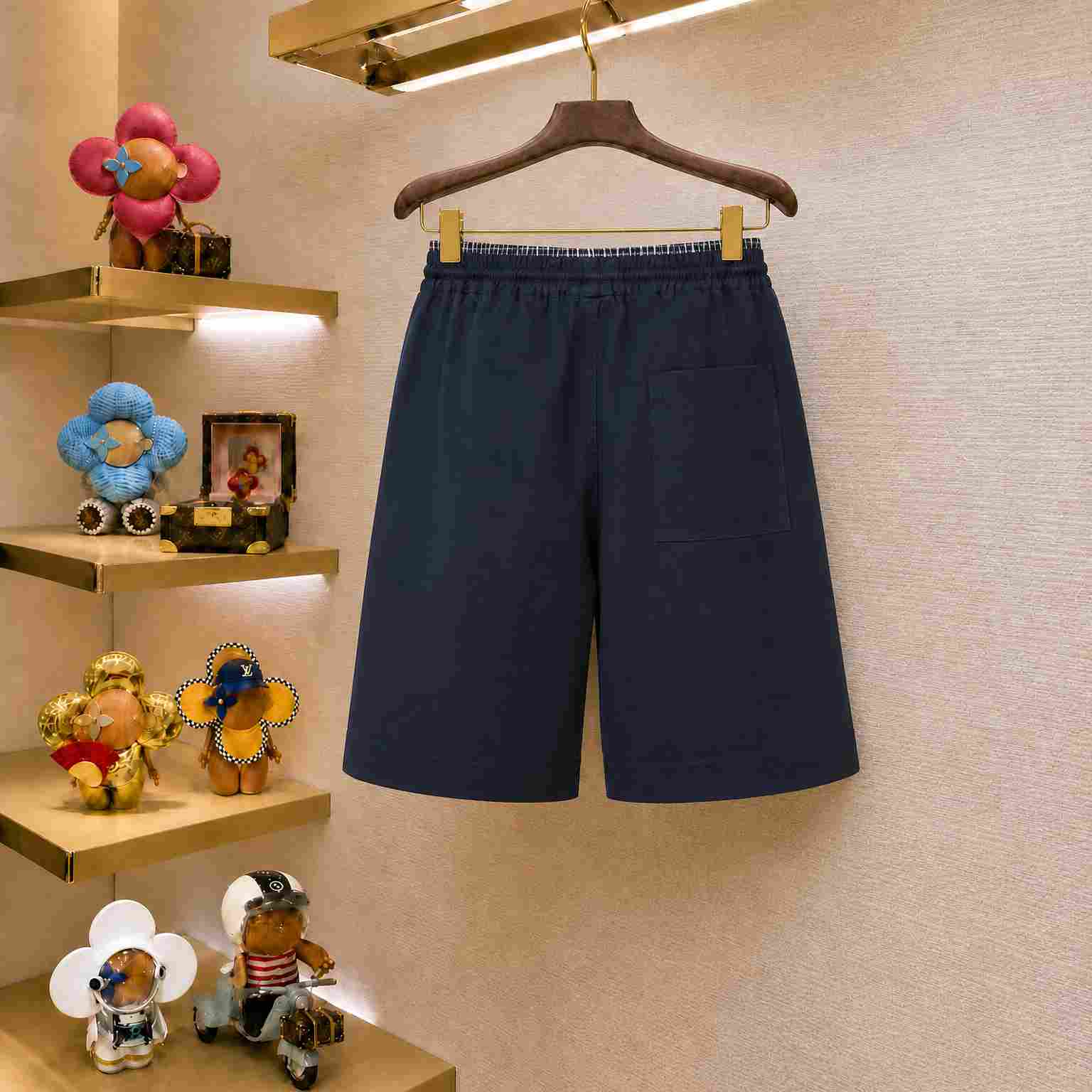 Loewe Drawstring Shorts In Cotton - DesignerGu
