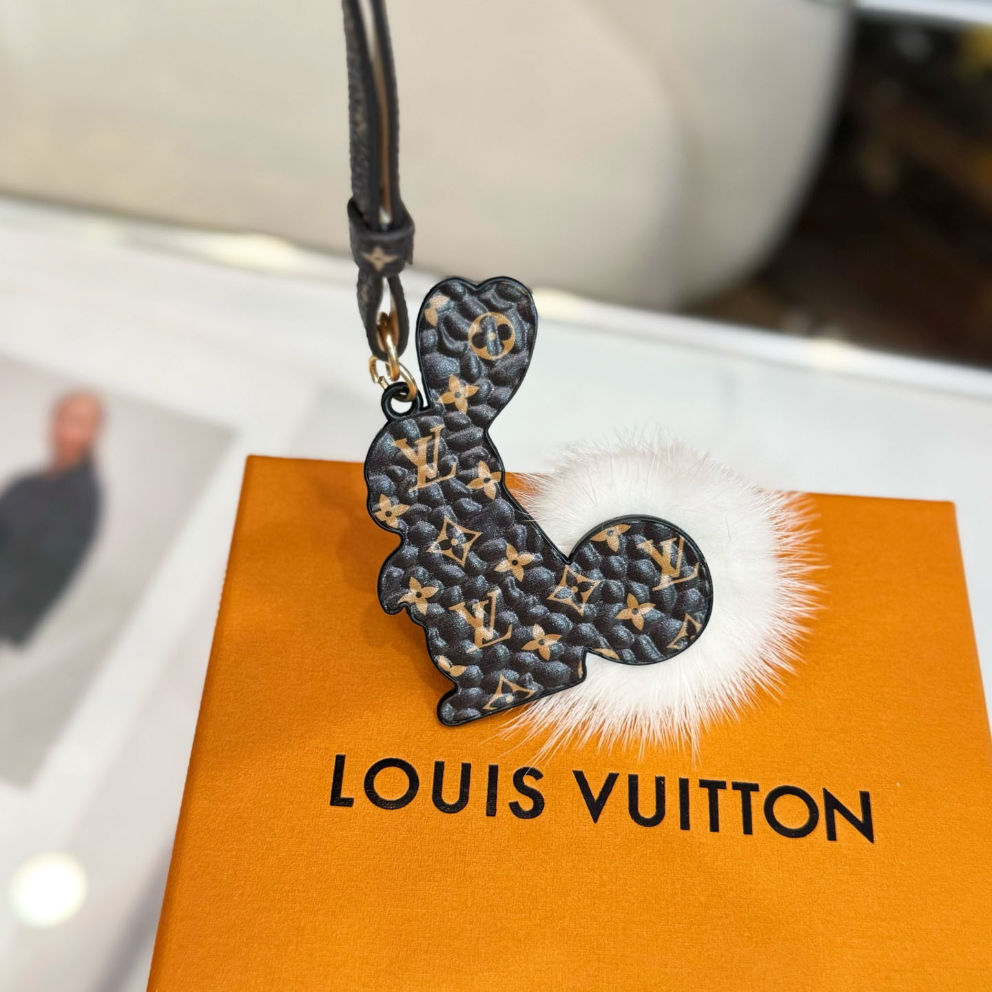 Louis Vuitton Rabbit LV Furry Friend Bag Charm M03217 - DesignerGu