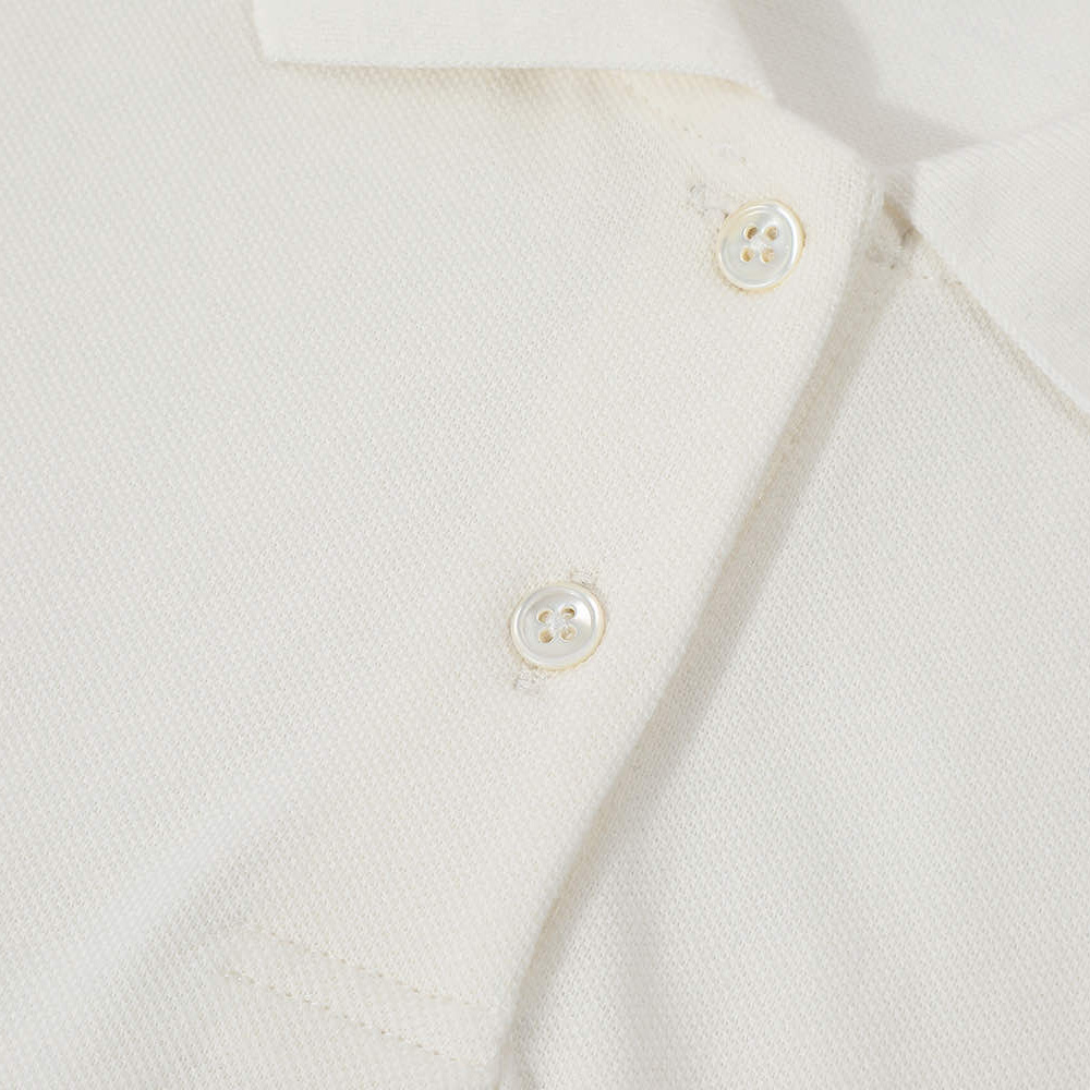Miu Miu Cotton Piqué Polo Shirt - DesignerGu