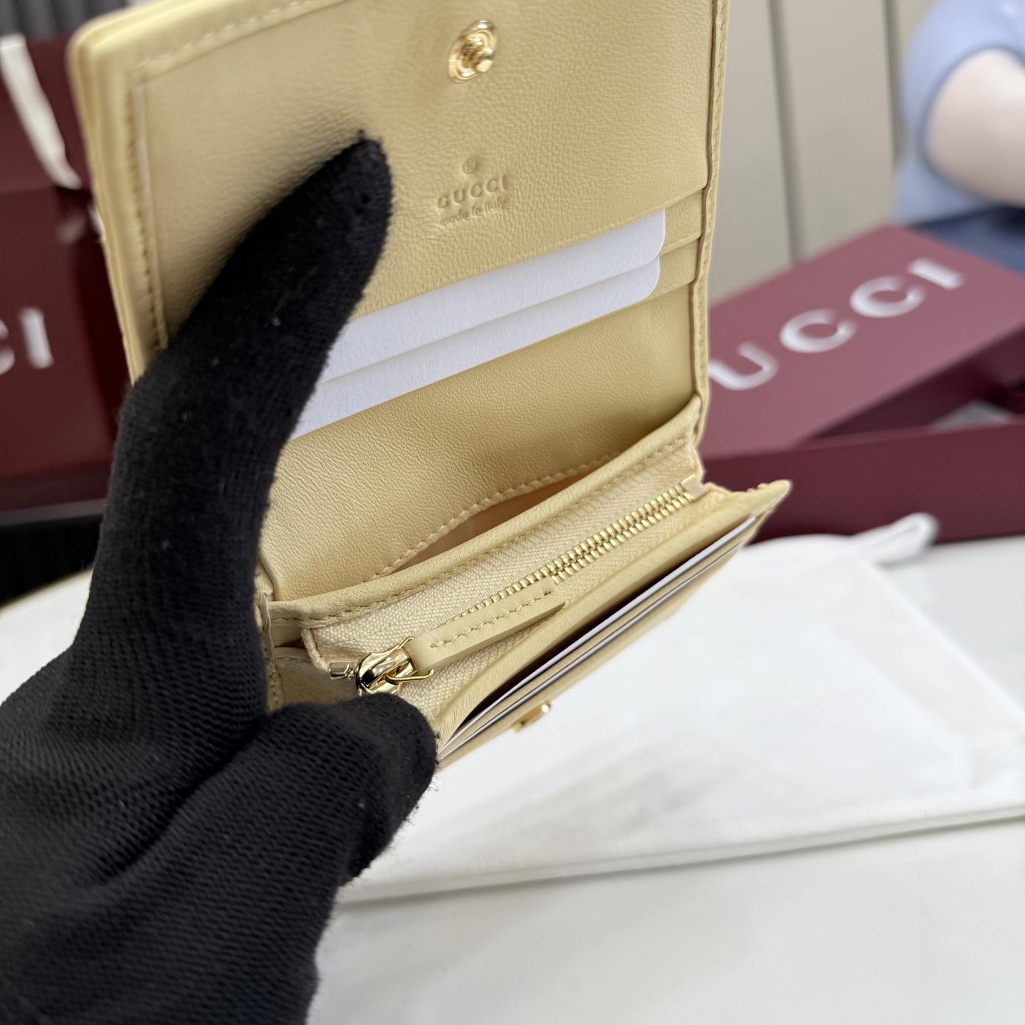 Gucci GG Marmont Small Wallet 466492 - DesignerGu