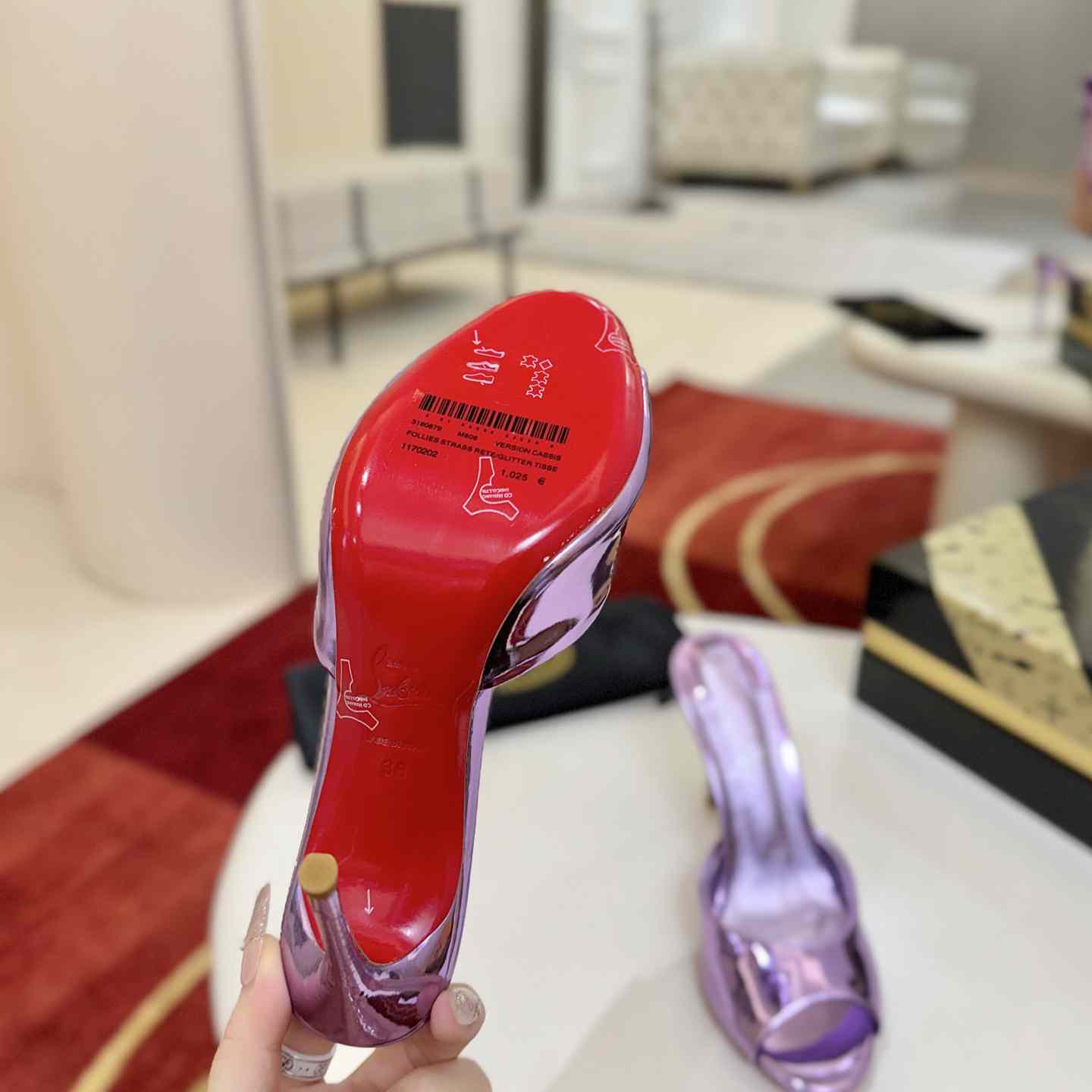 Christian Louboutin Me Dolly 100 mm Mules - DesignerGu