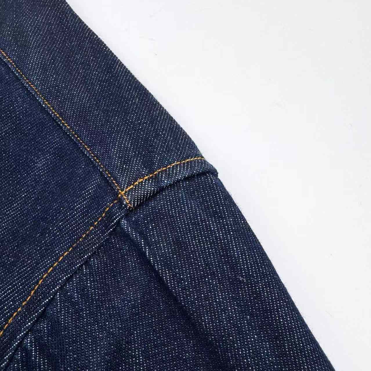 AMI Paris Blue Denim Cotton Ami De Coeur Shirt - DesignerGu