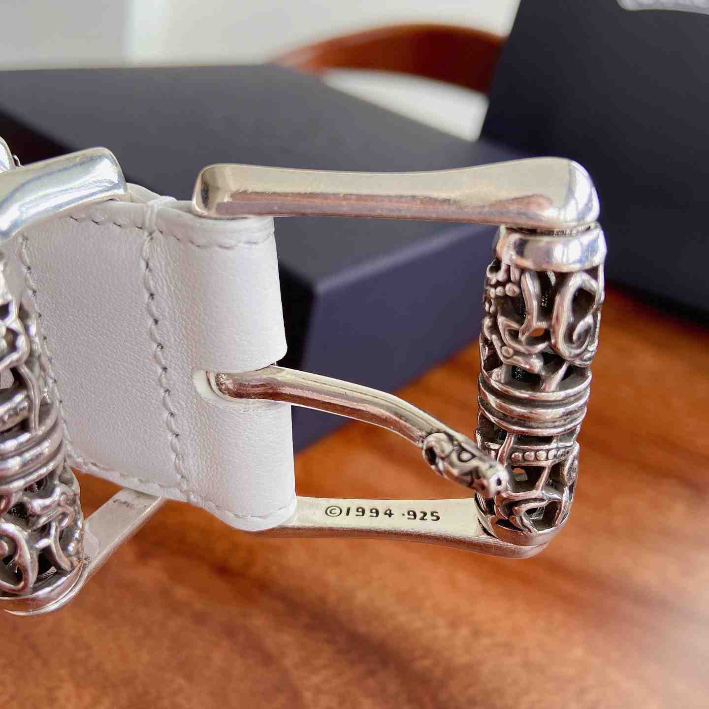 Chrome Hearts Leather Belt   - DesignerGu