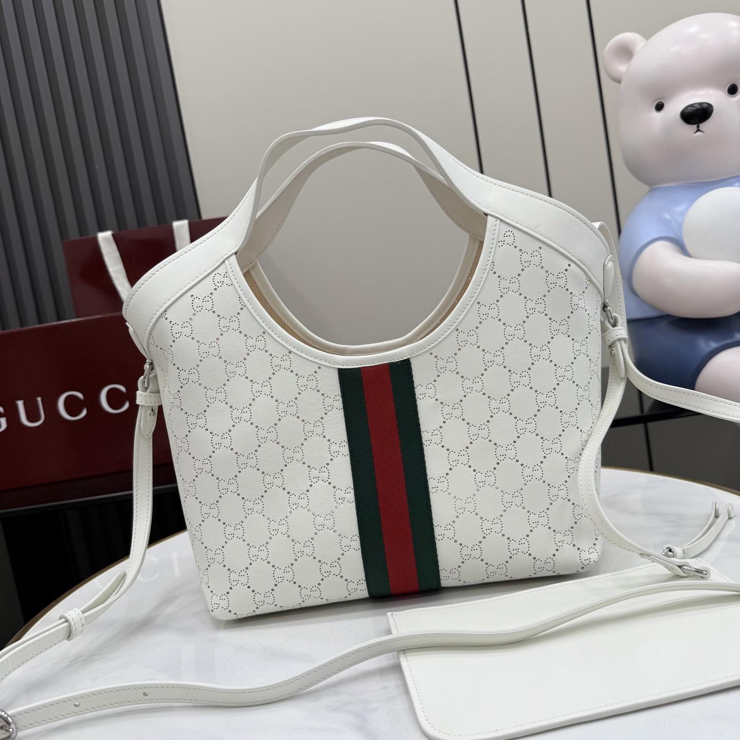 Gucci Giglio Small Tote Bag 860845 - DesignerGu