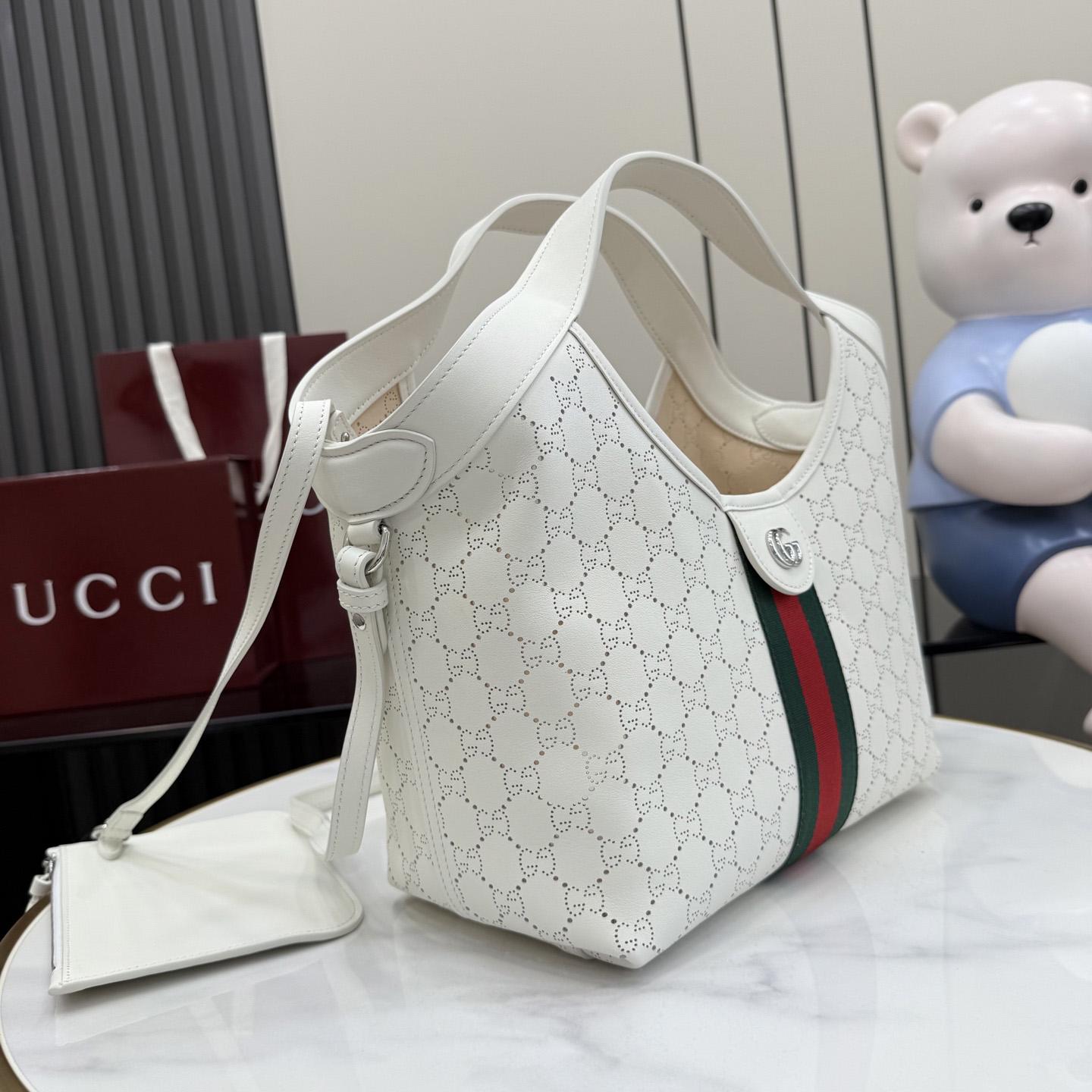 Gucci Giglio Small Tote Bag 860845 - DesignerGu